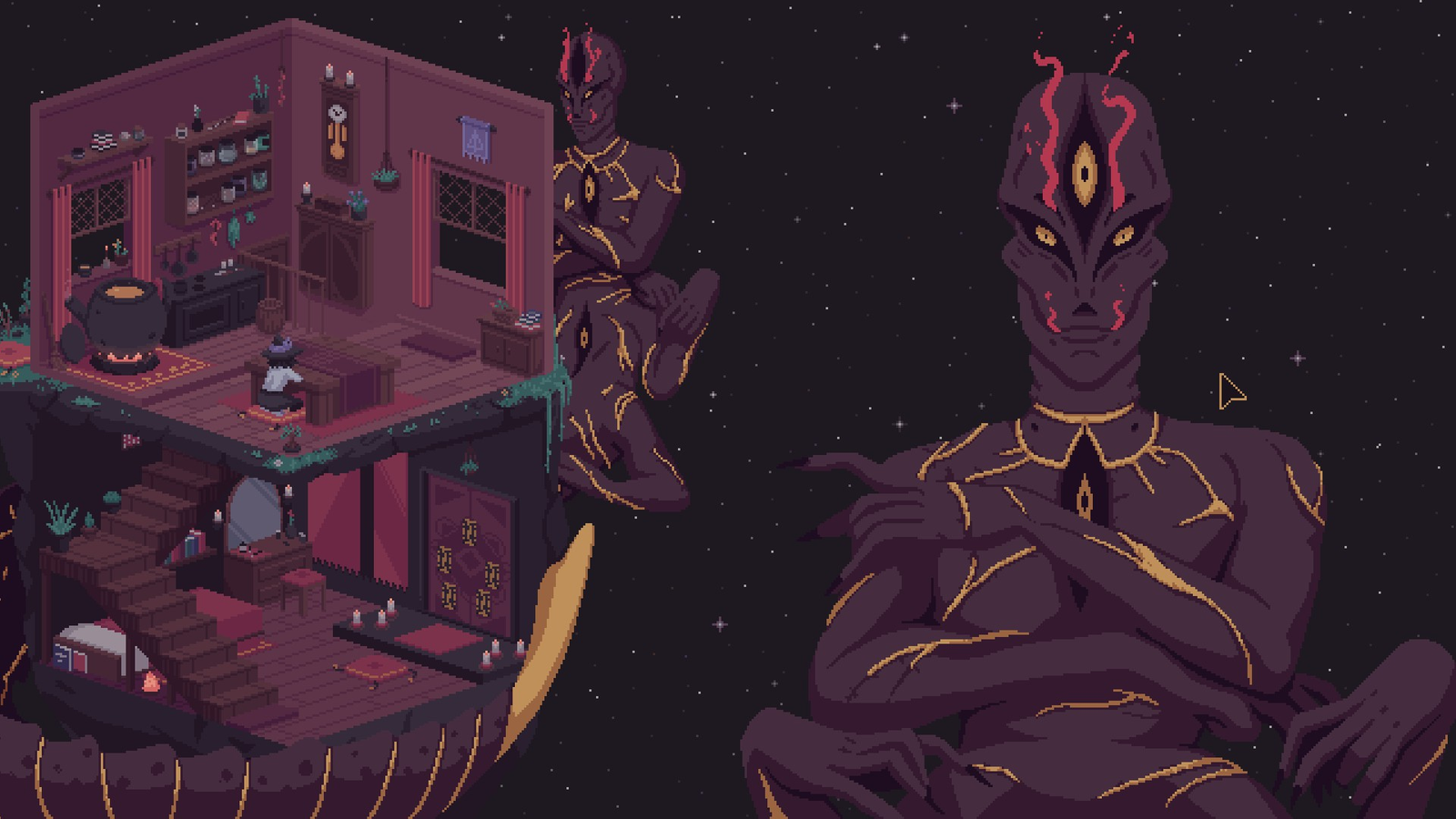 The Red Strings Club dev's next game is all about an exiled witch who's hellbent on destroying her coven. Rock Paper Shotgun