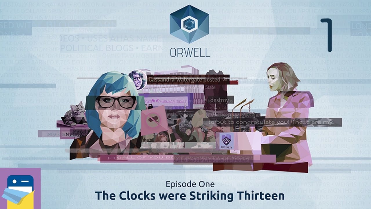 Orwell: Keeping an Eye on You Gameplay Walkthrough Episode 1 (by Fellow Traveller)