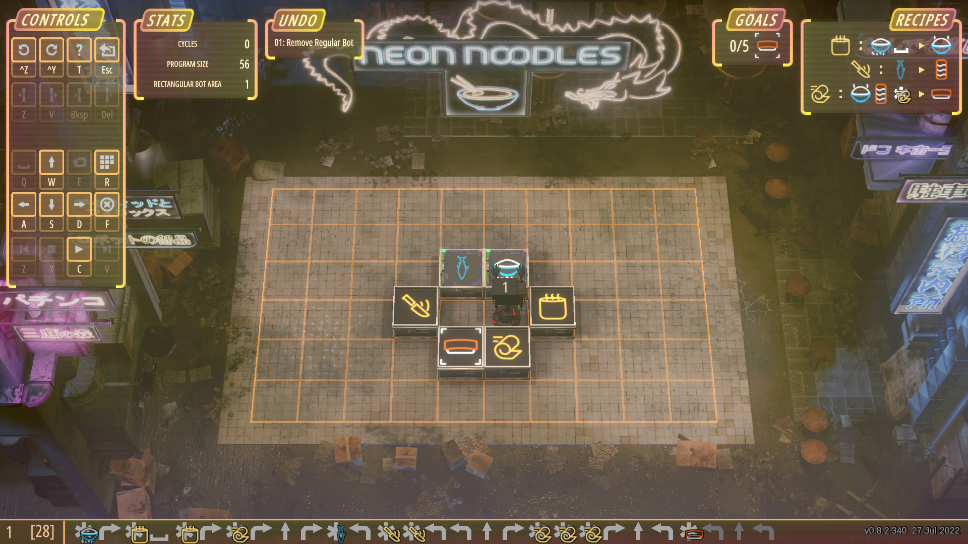 Neon Noodles · Neon Noodles Kitchen Automation Screenshots · SteamDB