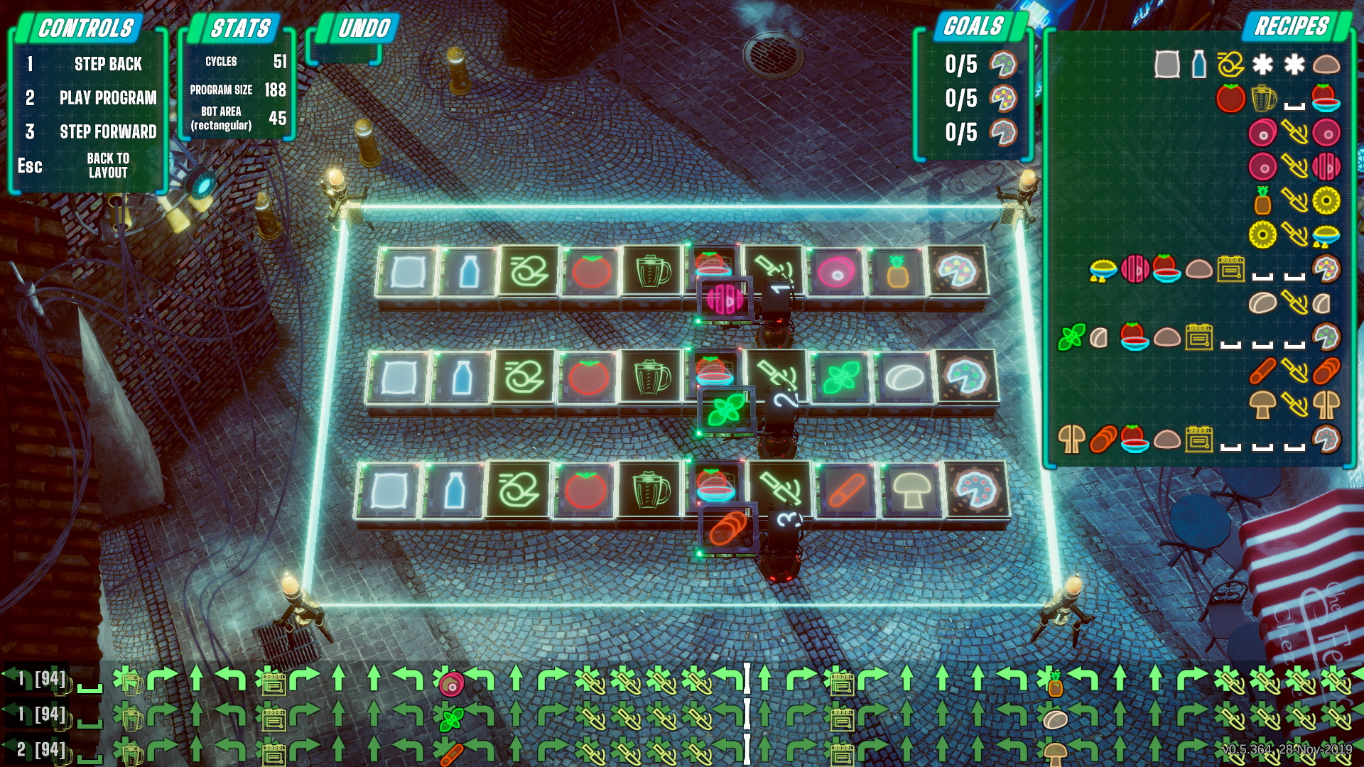 Neon Noodles Helix Game Development World Championship