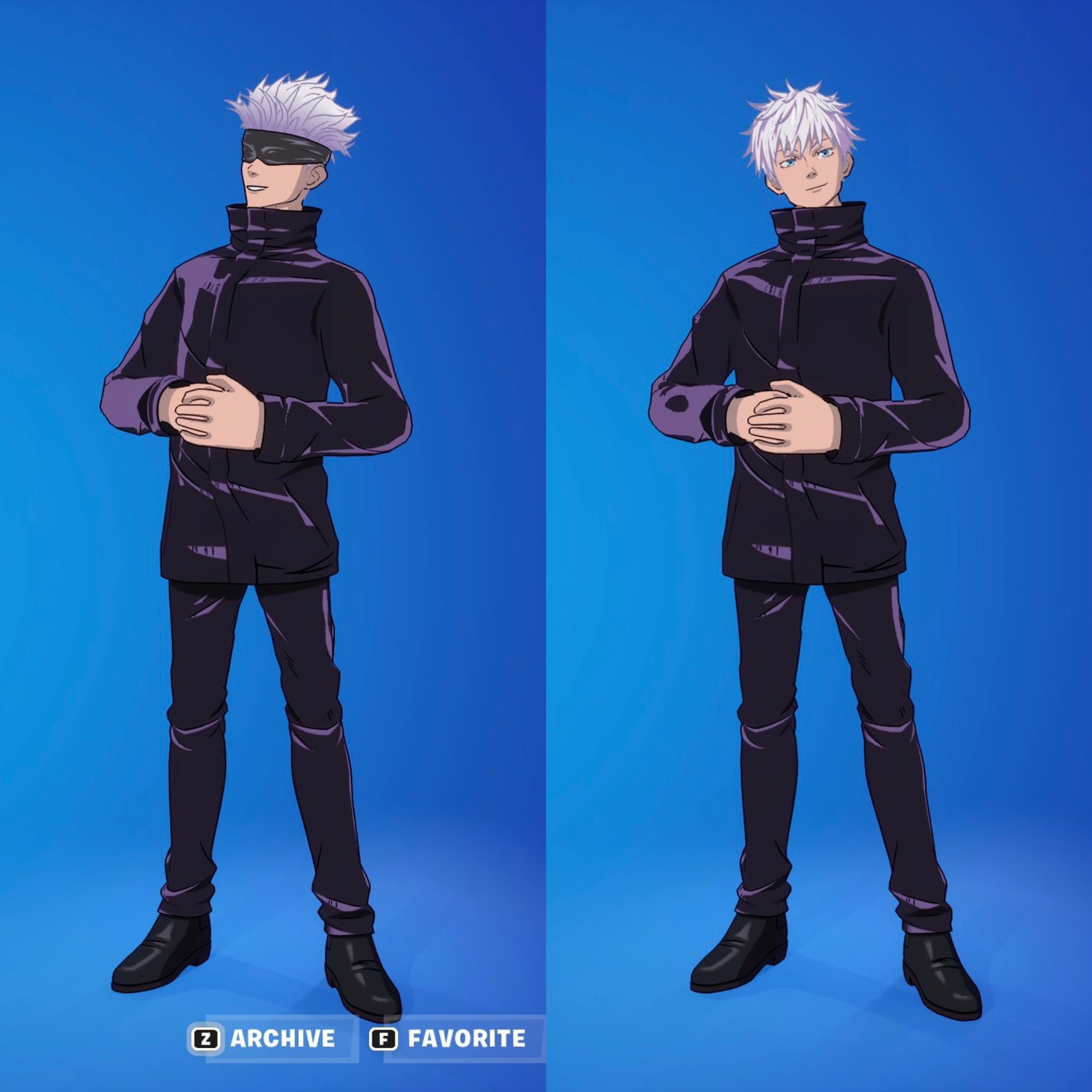 Satoru Gojo Fortnite wallpaper