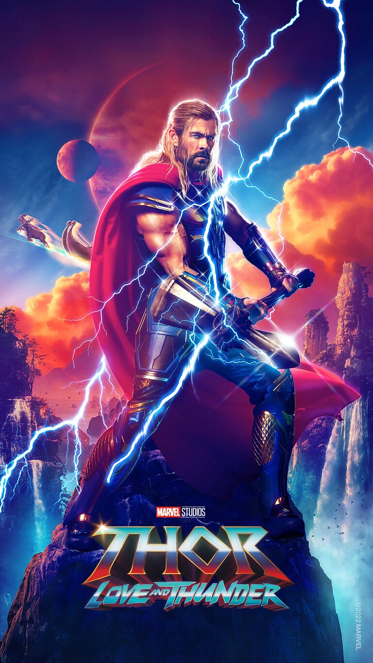Thunder with our Thor themed wallpaper