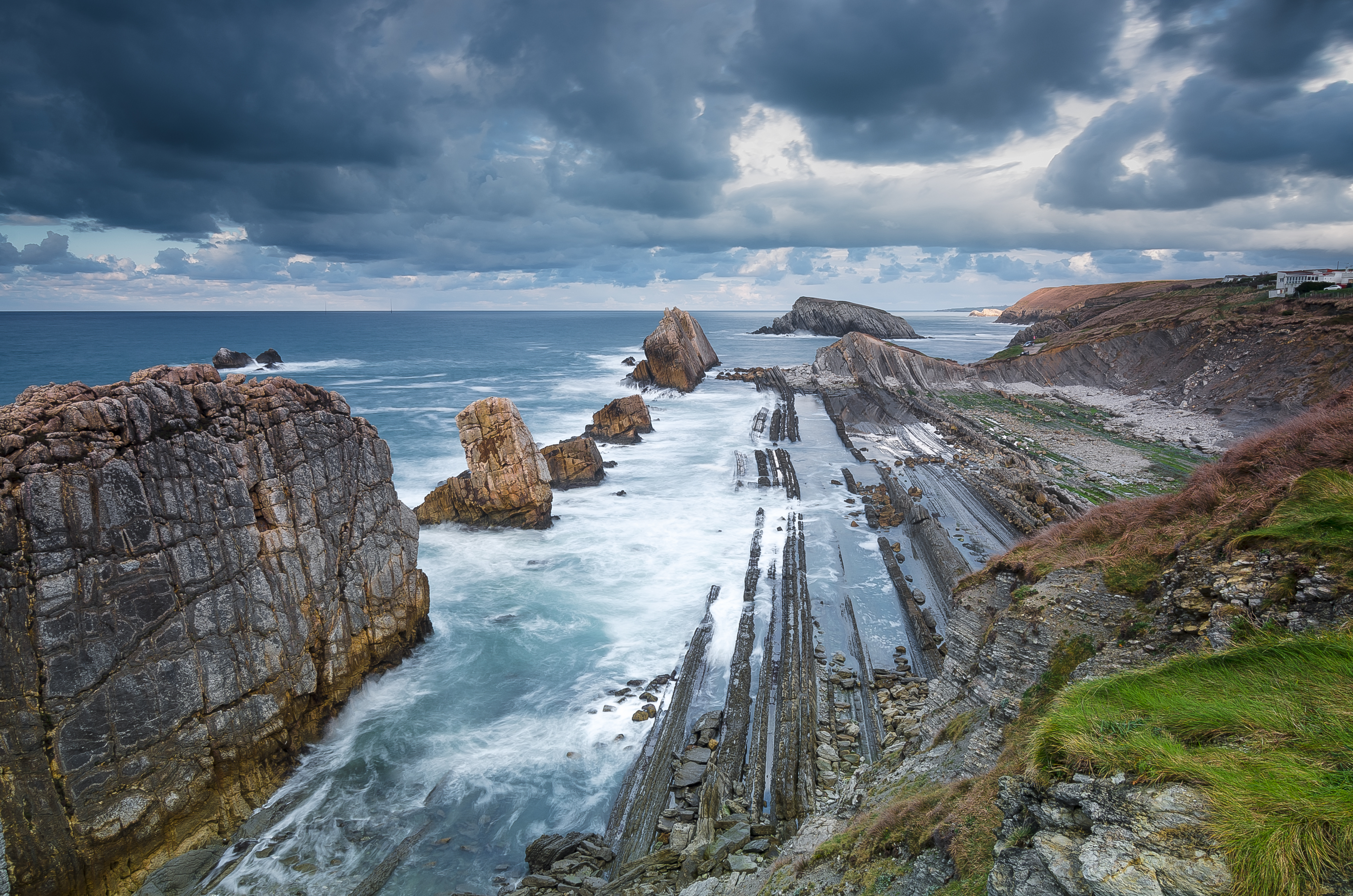 Wallpaper. Nature. photo. picture. Costa quebrada, Costa de Cantabria, Сантандер, Cantabria, Spain