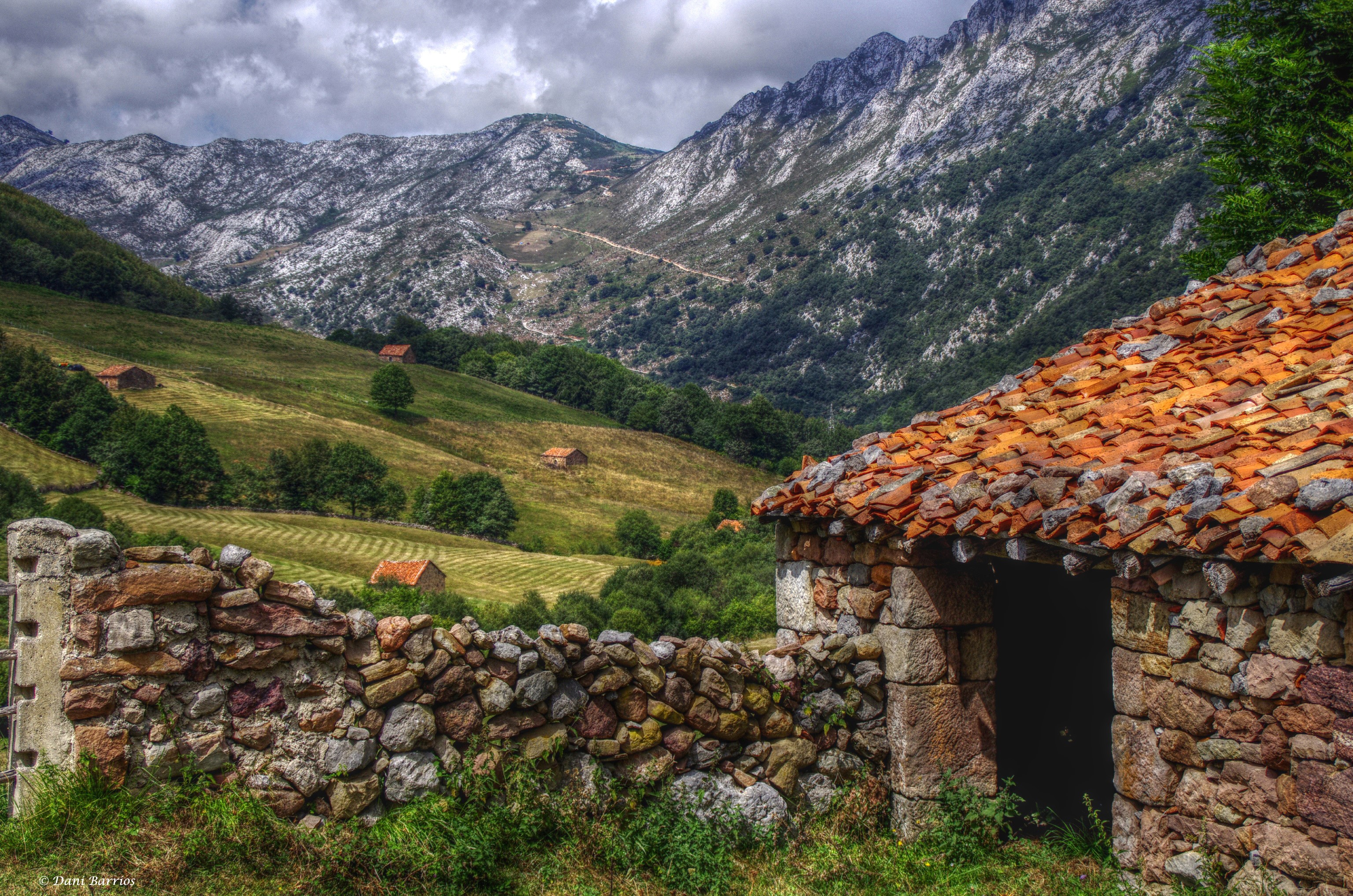 Cantabria, Spain, Mountains, Stones, HDR Gallery HD Wallpaper