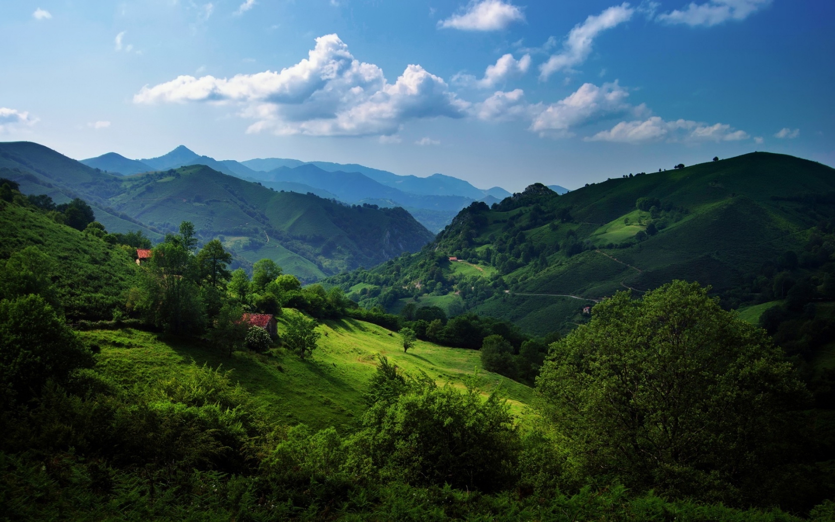 Cantabrian Mountains HD Wallpaper