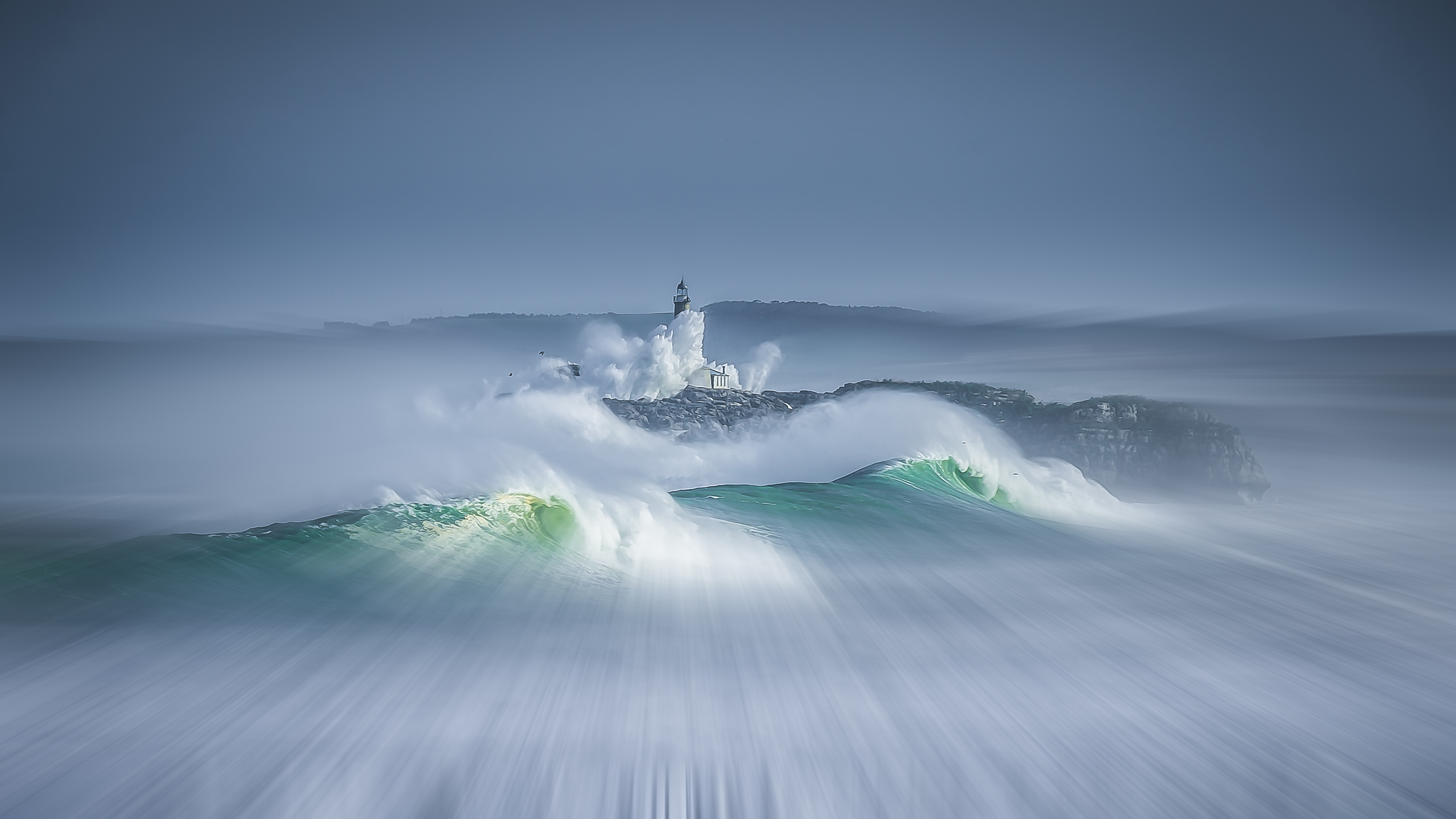 Wallpaper, espana, costa, coast, 18200, santander, temporal, cantabria, 2011, marcantabrico, 500px, islademouro, costadecantabria 4918x2766