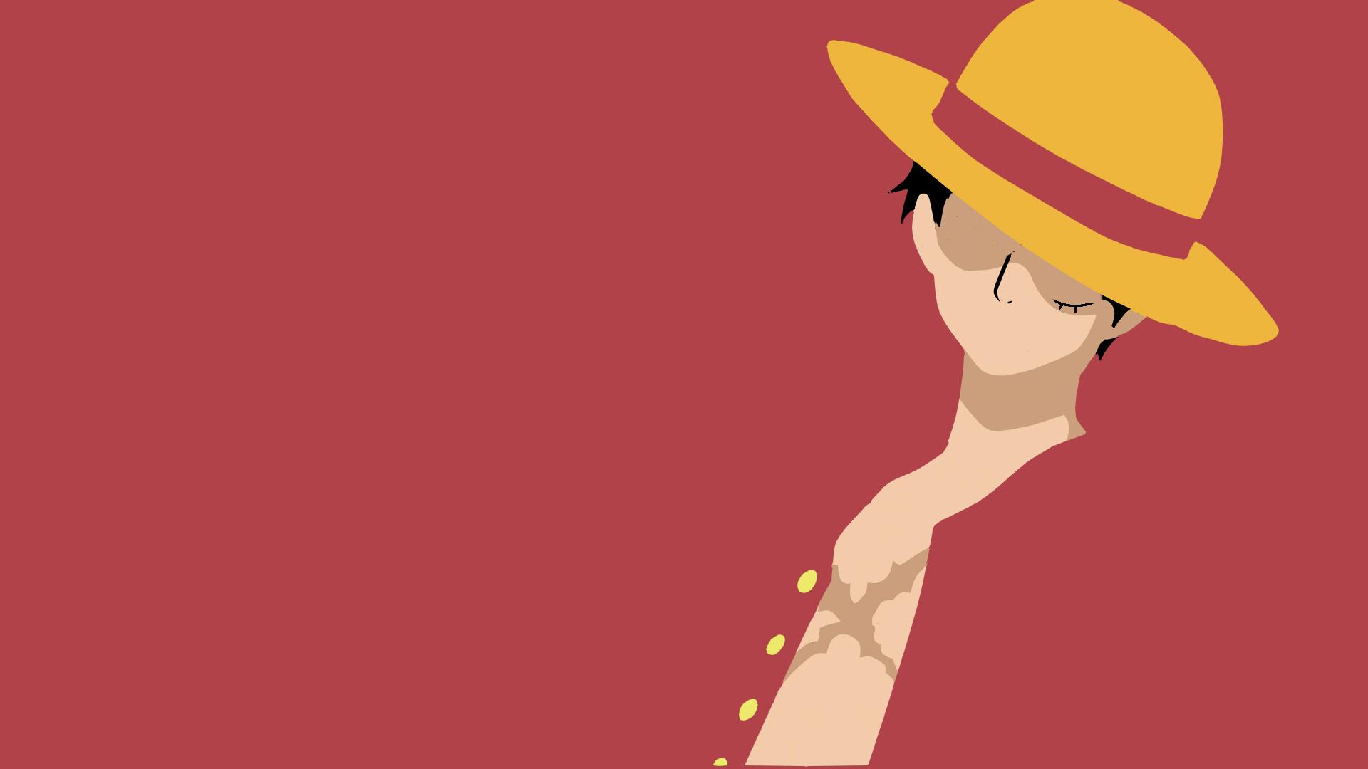 Luffy Minimalist Wallpaper