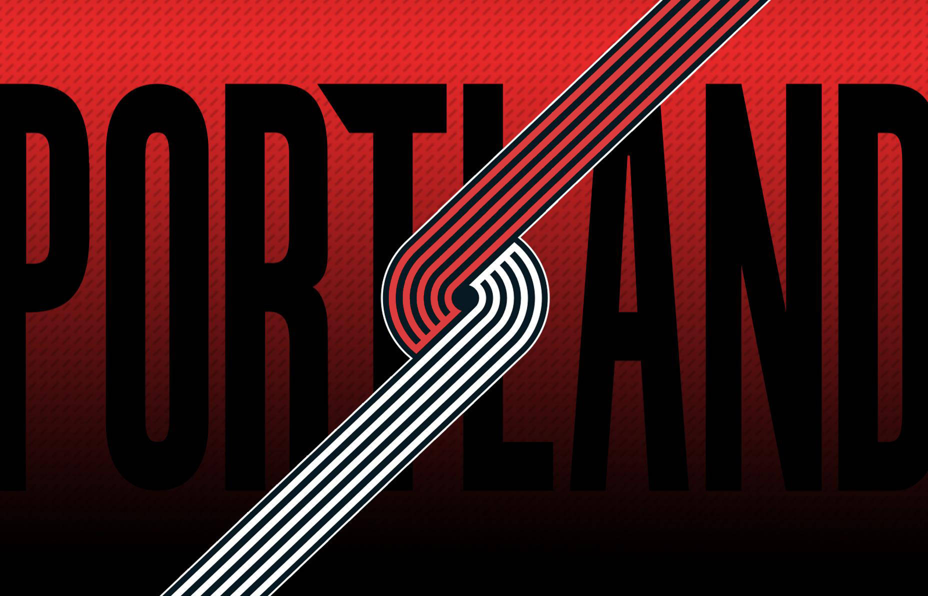 Download Portland Trail Blazers Infinity Poster Wallpaper