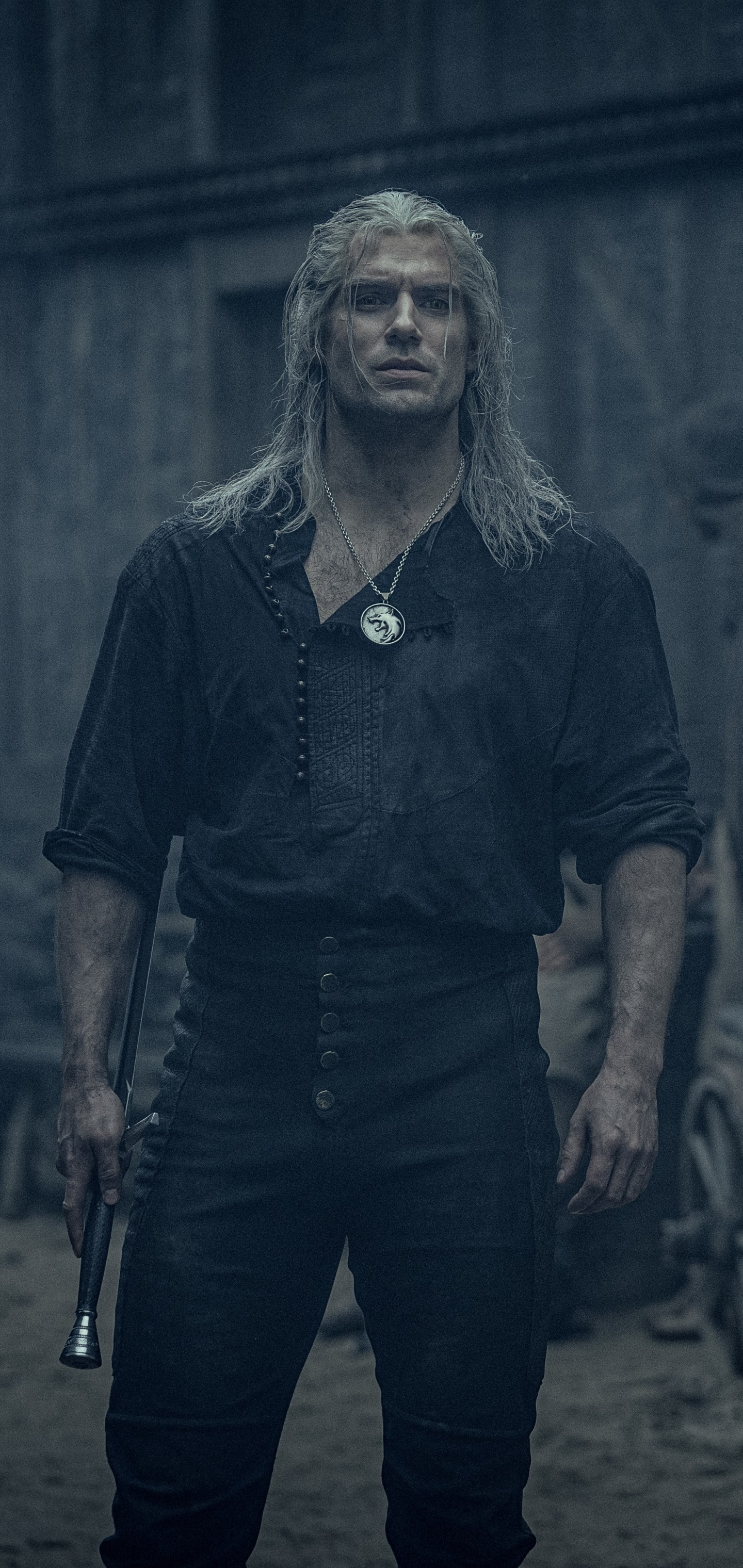 Wallpaper / TV Show The Witcher Phone Wallpaper, Henry Cavill, Geralt Of Rivia, 1440x3040 free download