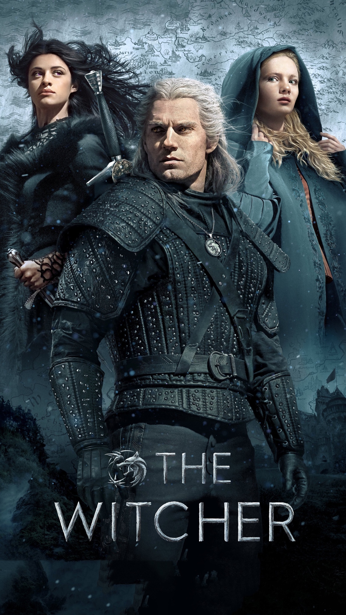 Wallpaper The Witcher, Henry Cavill, Geralt of Rivia, Making The Witcher, Netflix, Background Free Image