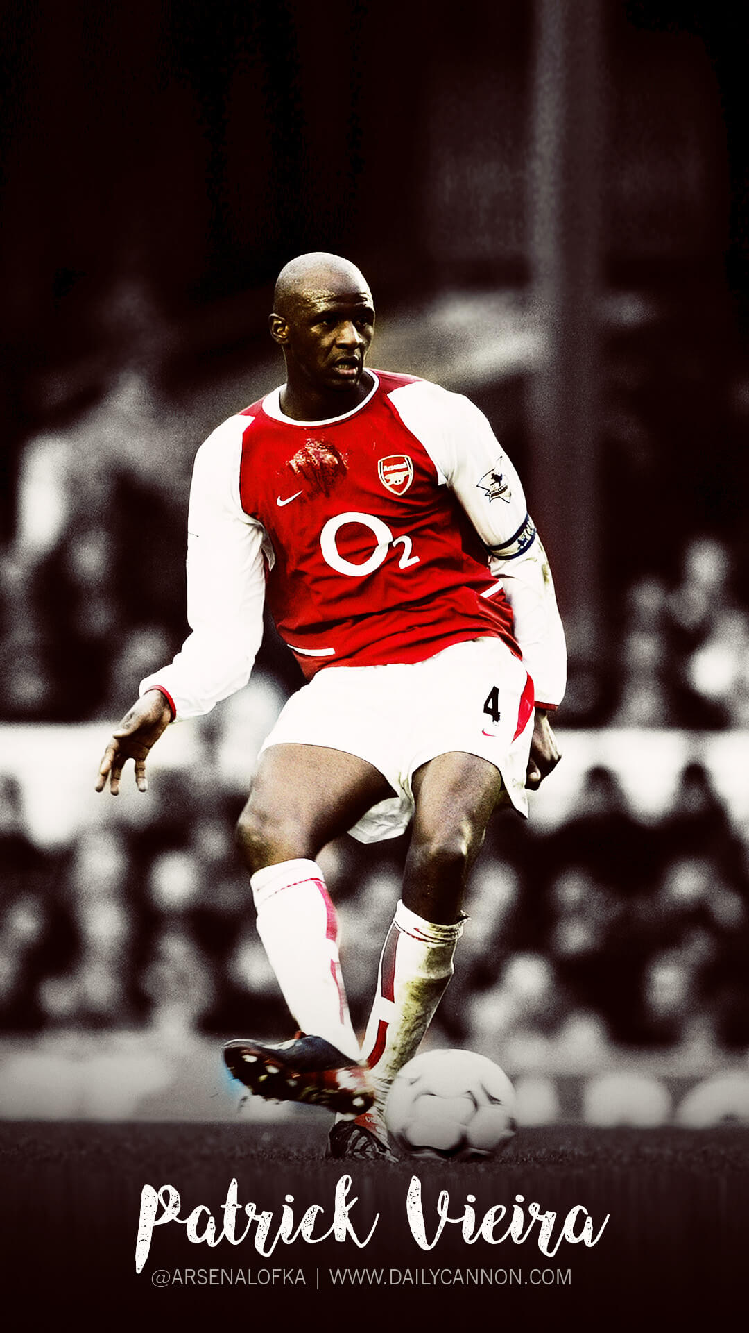Arsenal themed phone wallpaper: Legends Edition
