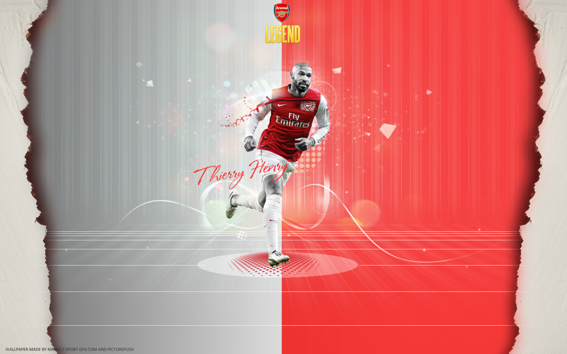 Thierry Henry HD, Arsenal F.C. Gallery HD Wallpaper