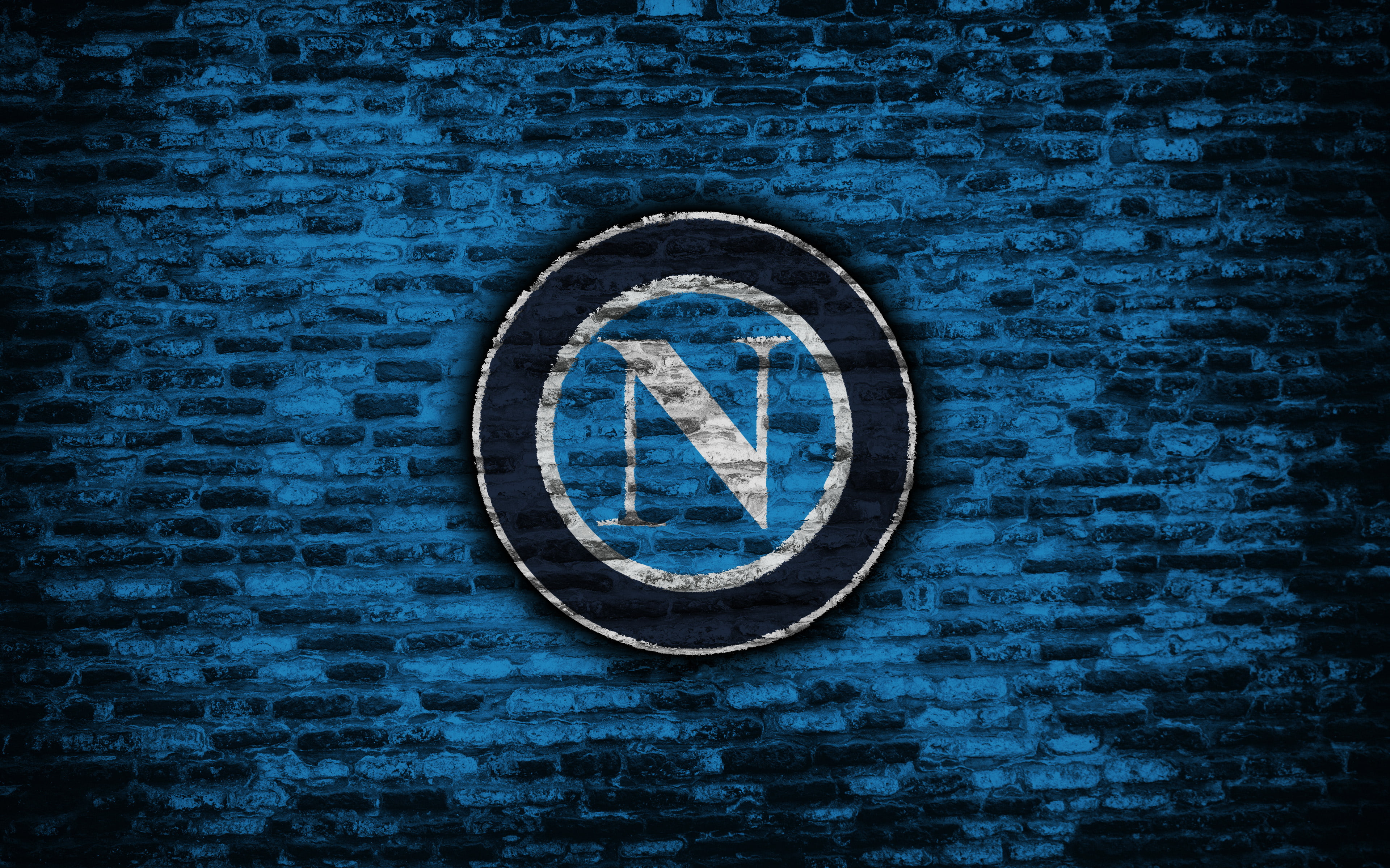 Wallpaper / 4K, Logo, S.S.C. Napoli, Soccer free download