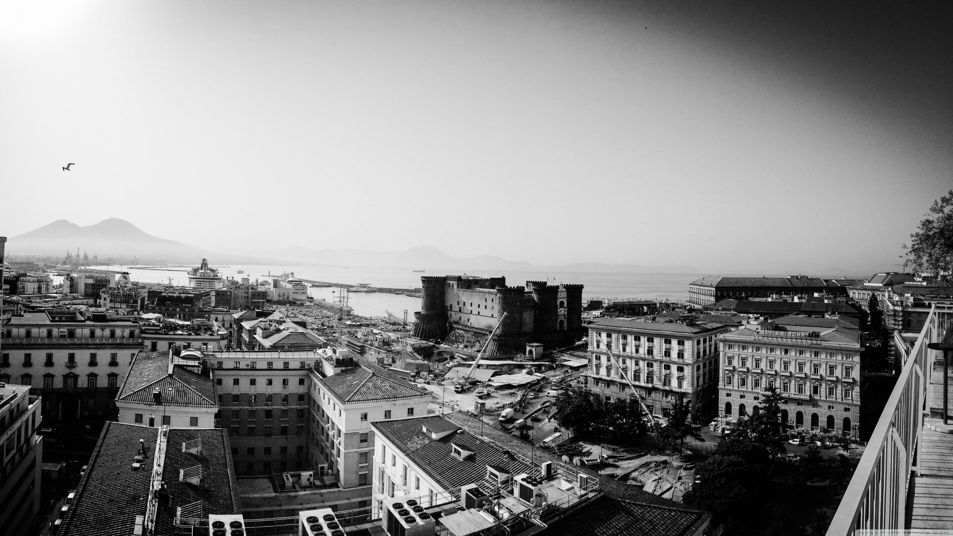 Napoli and Vesuvio Ultra HD Desktop Background Wallpaper for 4K UHD TV, Widescreen & UltraWide Desktop & Laptop, Multi Display, Dual Monitor, Tablet