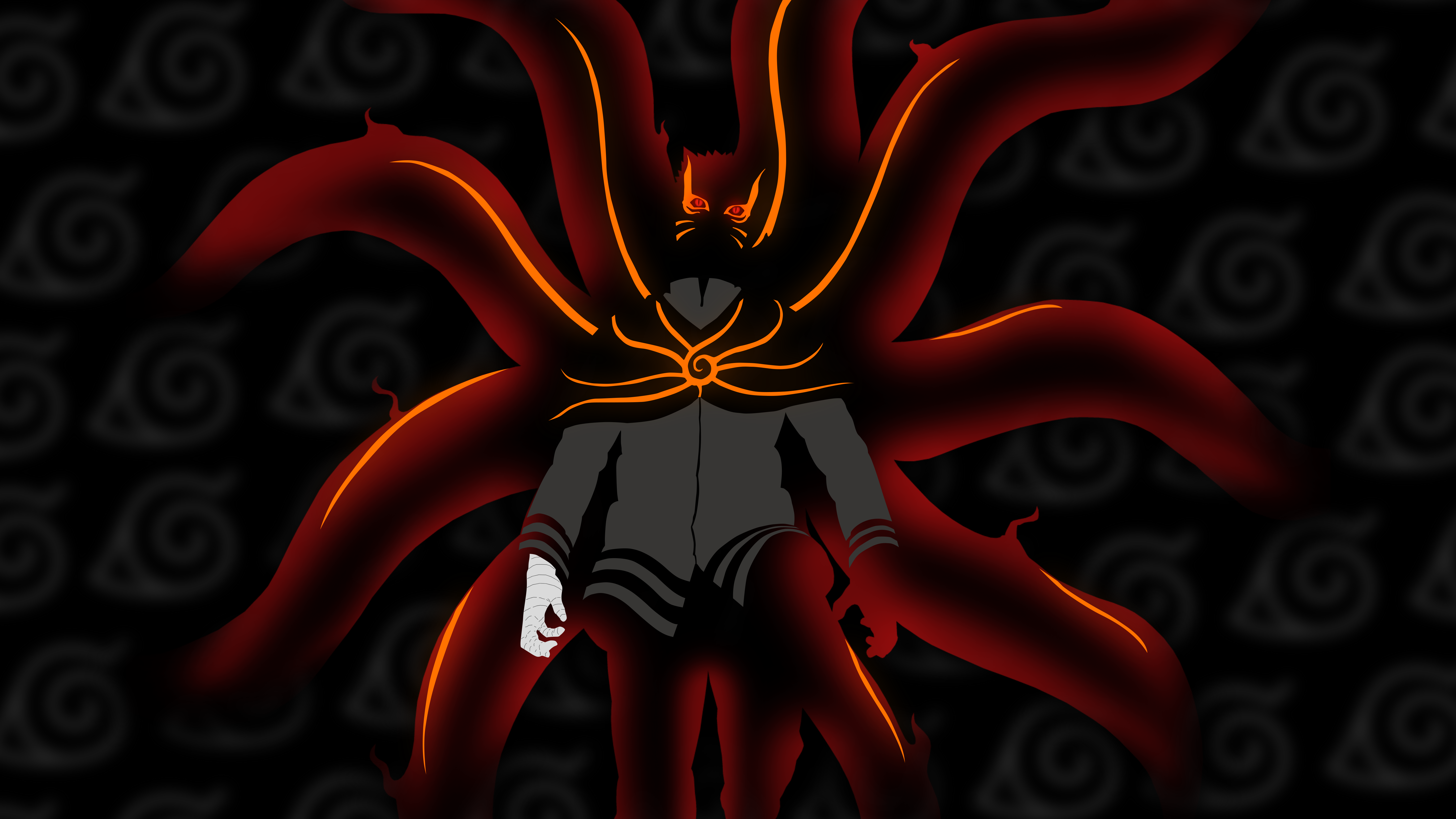 Naruto Uzumaki Dark Background 4K HD Naruto Wallpapers, HD Wallpapers