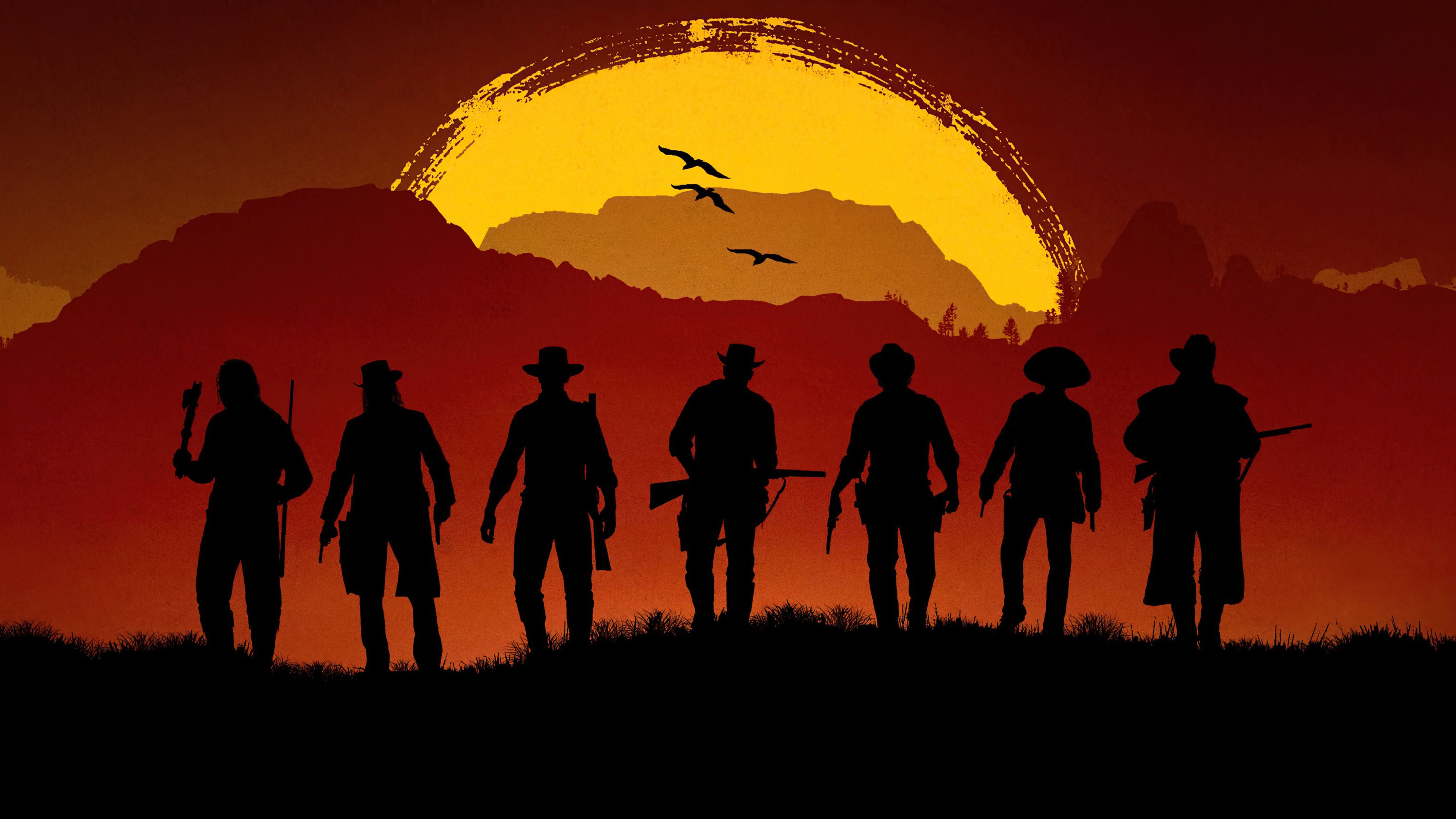 red dead redemption 2 2021 5k Mac Wallpaper Download
