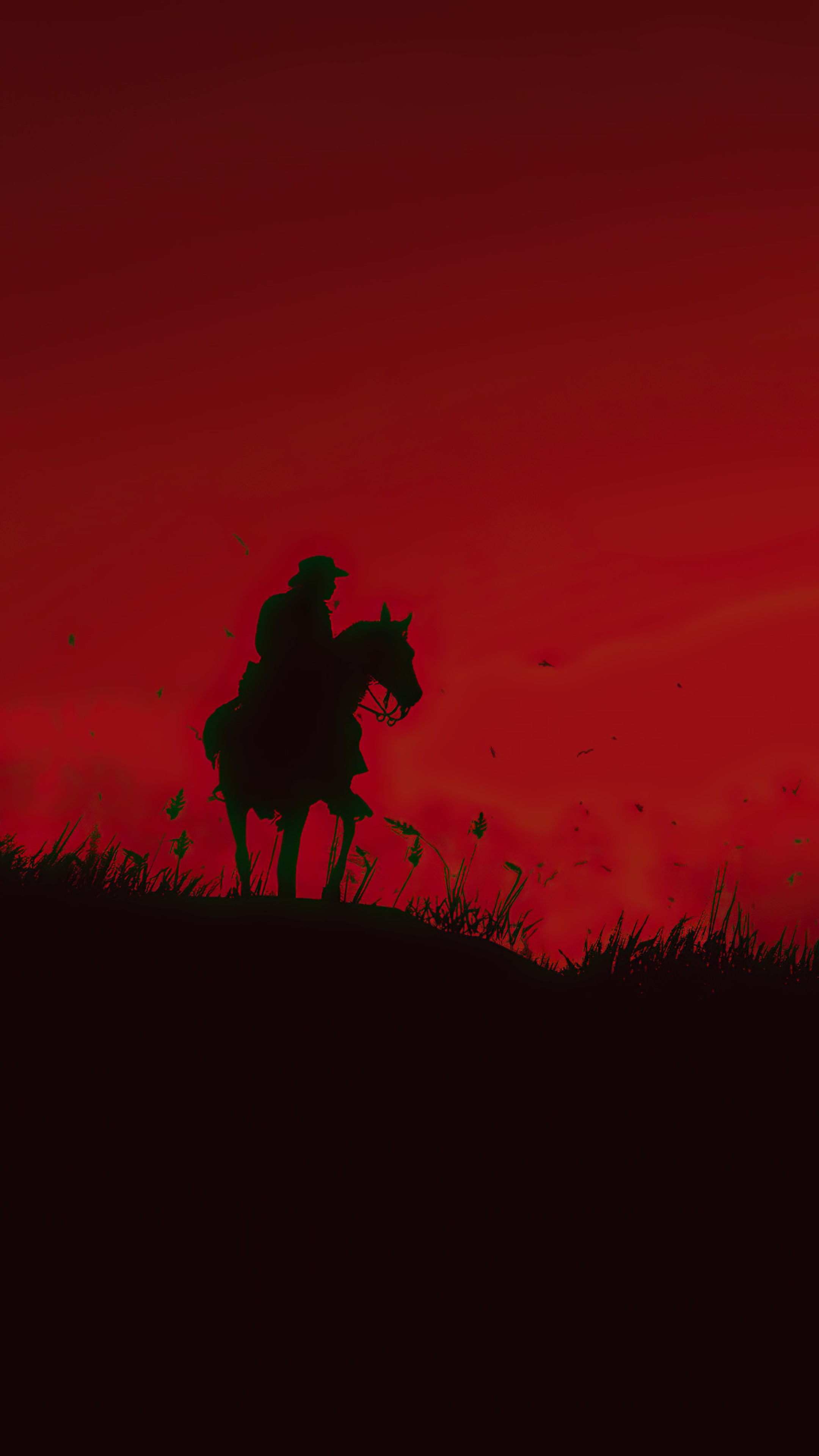 red dead redemption 2, games, hd, 4k, 2021 games, silhouette Gallery HD Wallpaper