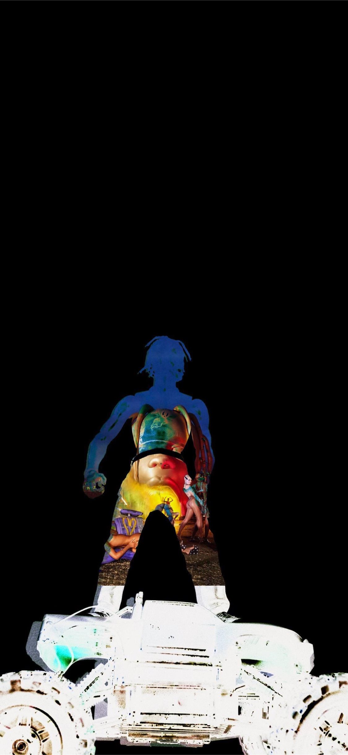 Best Travis scott fortnite iPhone HD Wallpaper