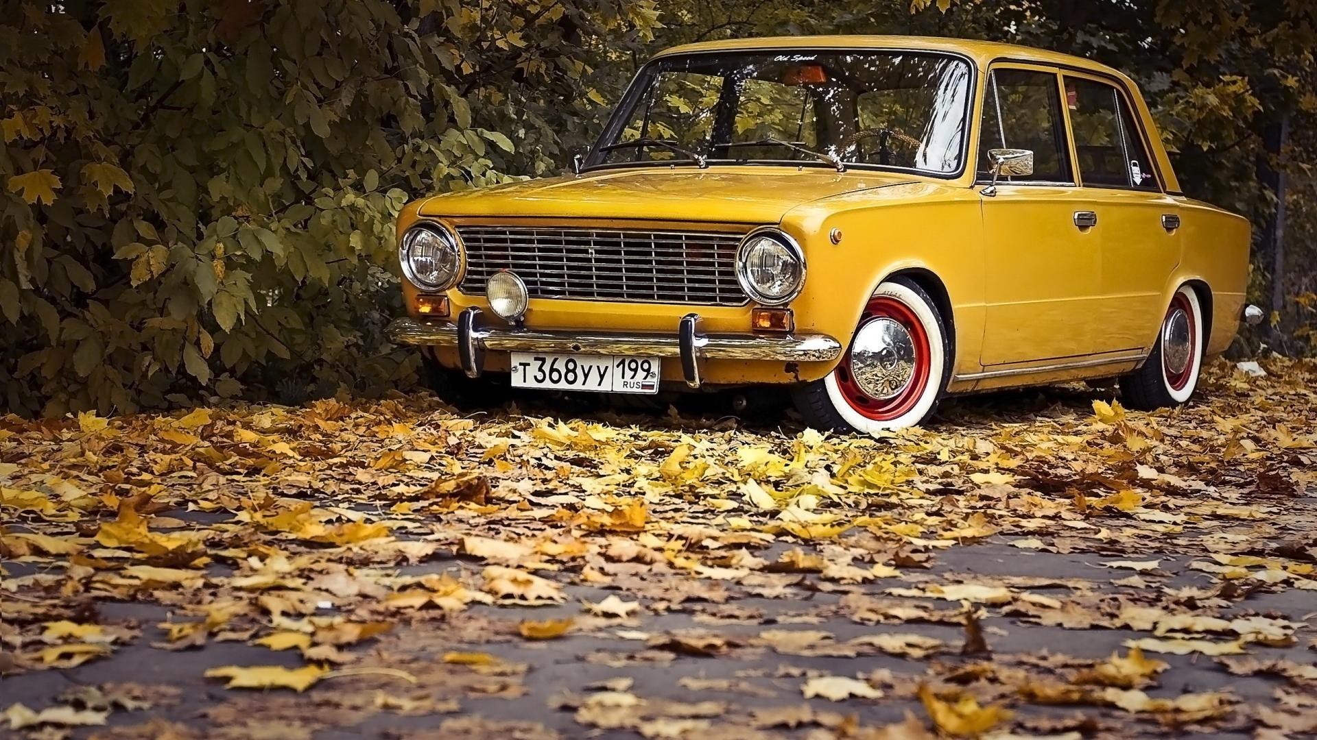 1920x1080 nature car trees fall vehicle leaves vintage russian cars lada 2101 tuning wallpaper JPG 607 kB Gallery HD Wallpaper
