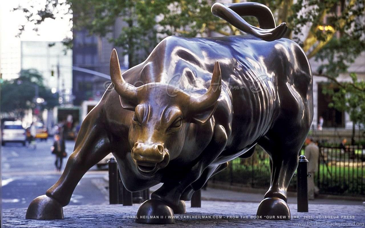 Stock Market Bull Wallpaper