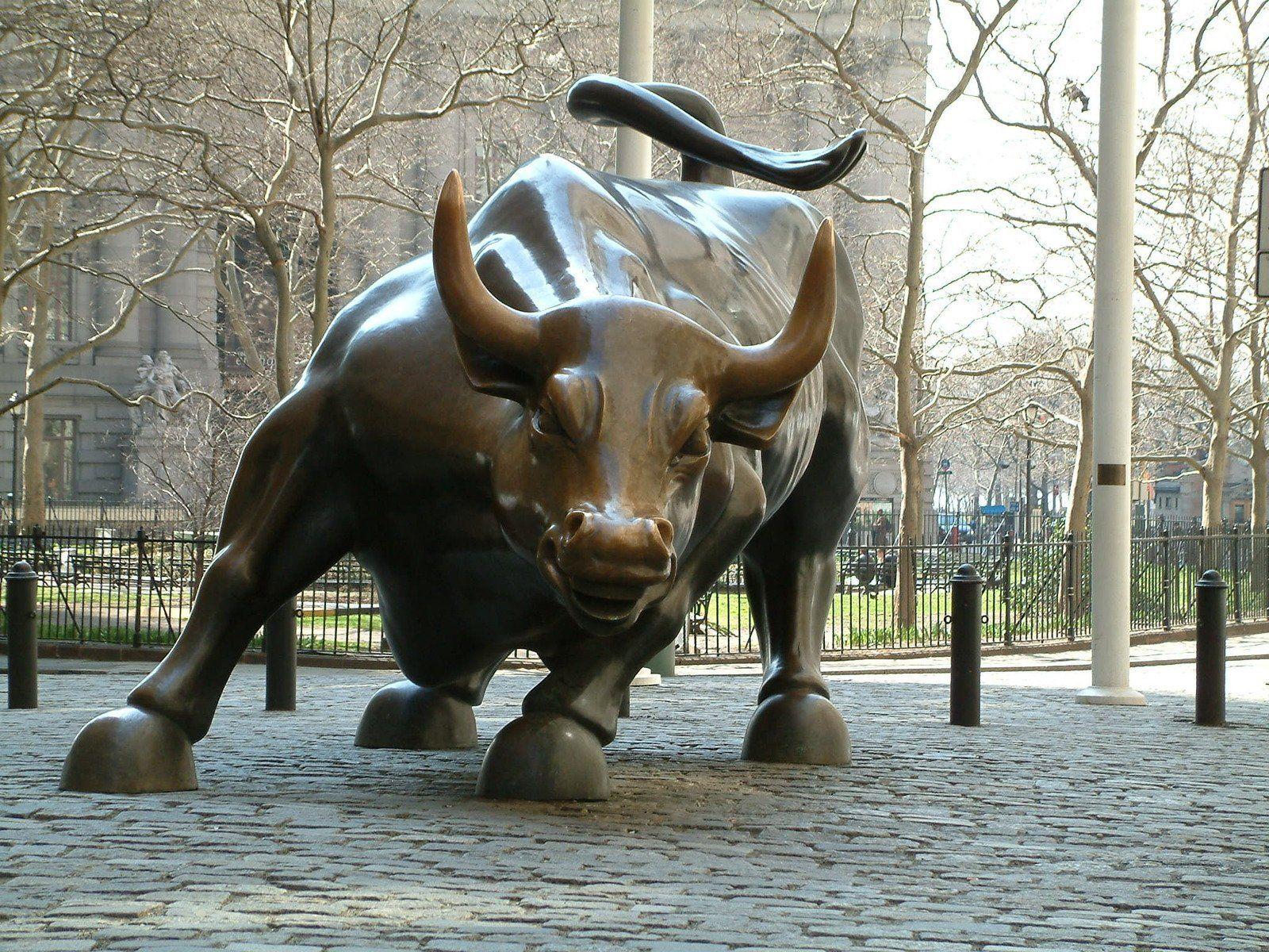 Stock Market Bull Wallpaper