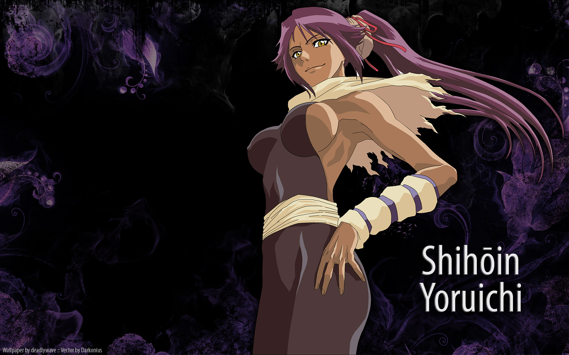 HD desktop wallpaper: Anime, Bleach, Yoruichi Shihôin download free picture