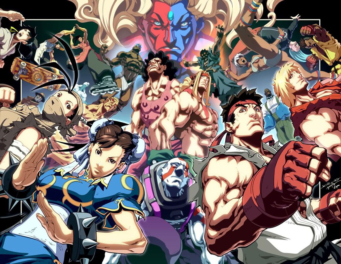 Free download Characters Fighting Games Wallpaper Image featuring Street Fighter 3 [1397x1080] for your Desktop, Mobile & Tablet. Explore Fighting Game Wallpaper. Fighting Sioux Wallpaper, Fighting Wallpaper, Fighting Sioux Desktop Wallpaper