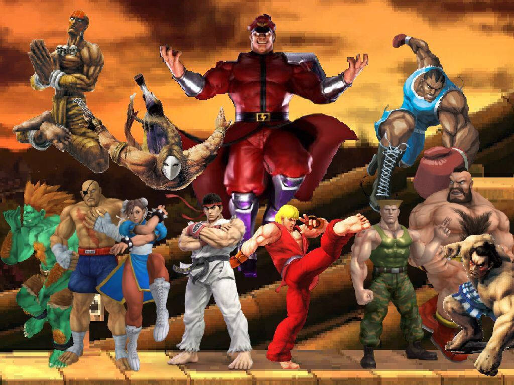 Download Video Game Street Fighter II Wallpaper
