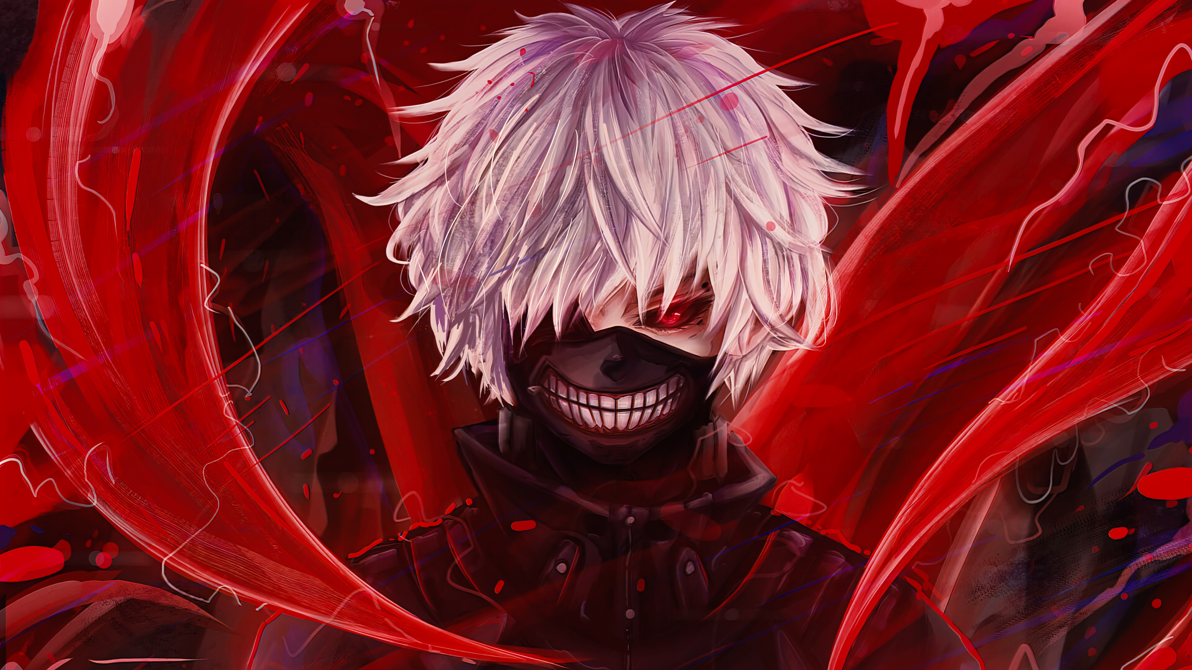 Tokyo Ghoul 4K Wallpaper