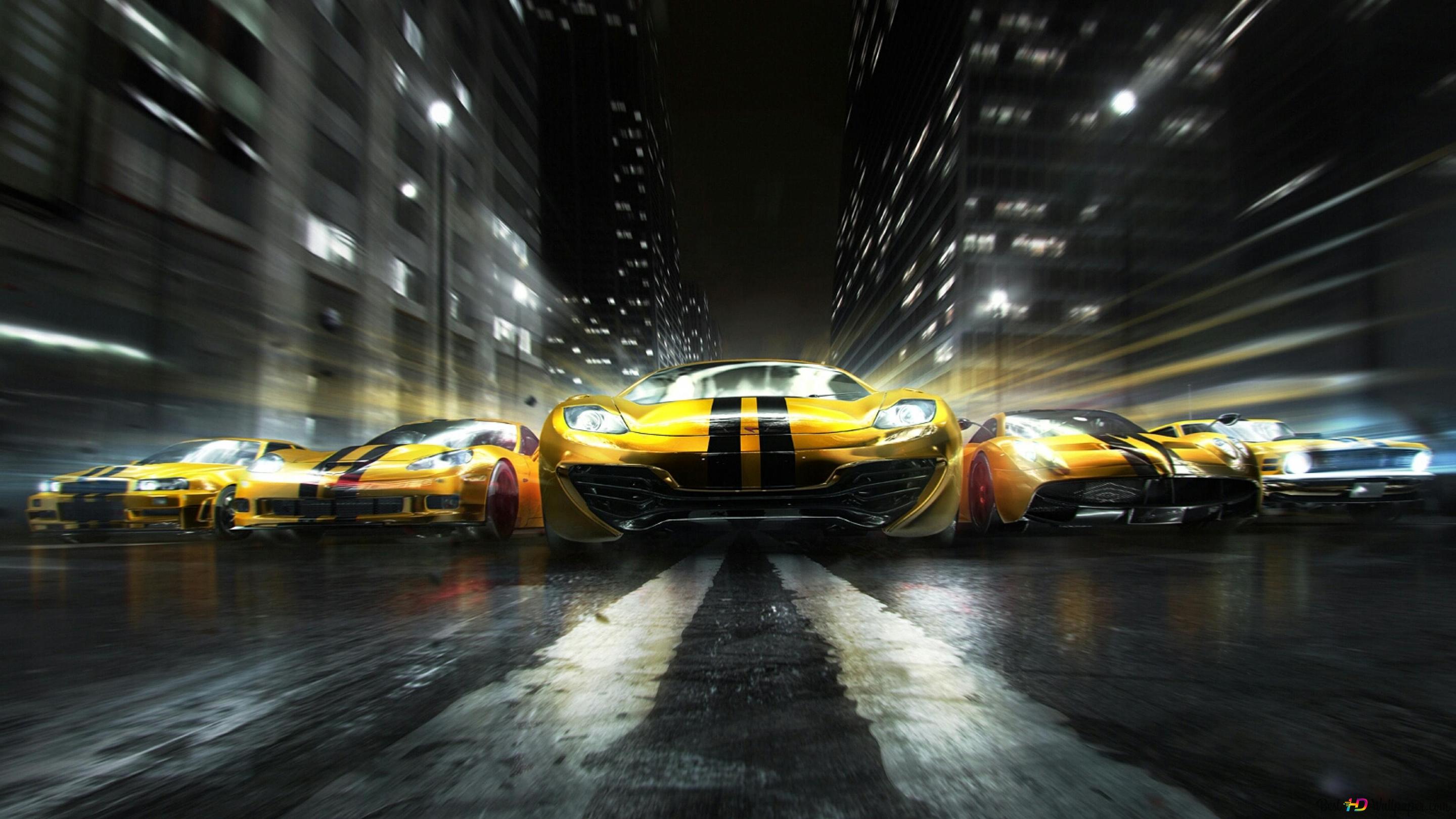 Racing Cars 4K wallpaper download