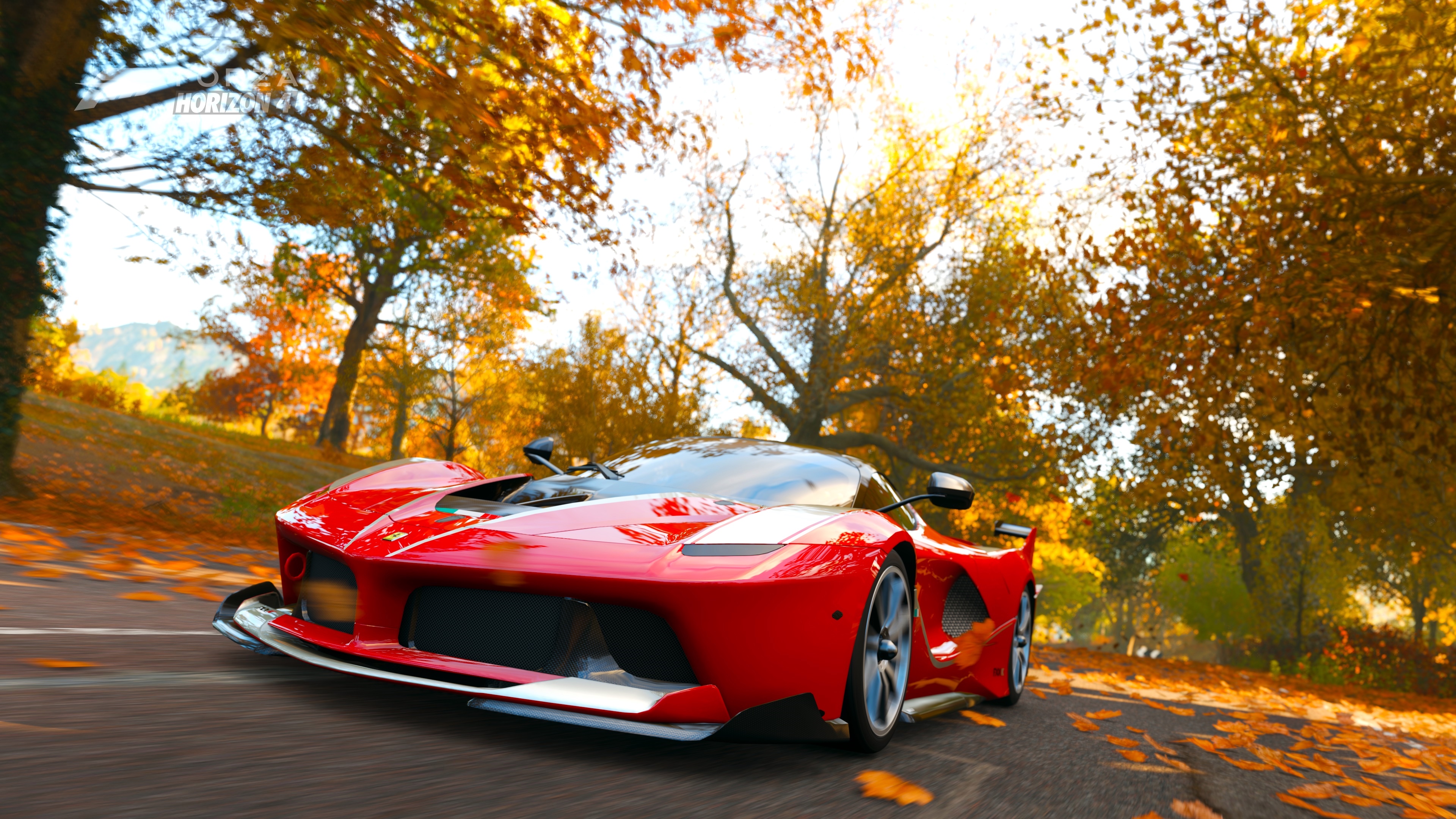 Wallpaper, Forza Horizon 4, Ferrari, 4k 3840x2160 - 冬瓜有丶皮