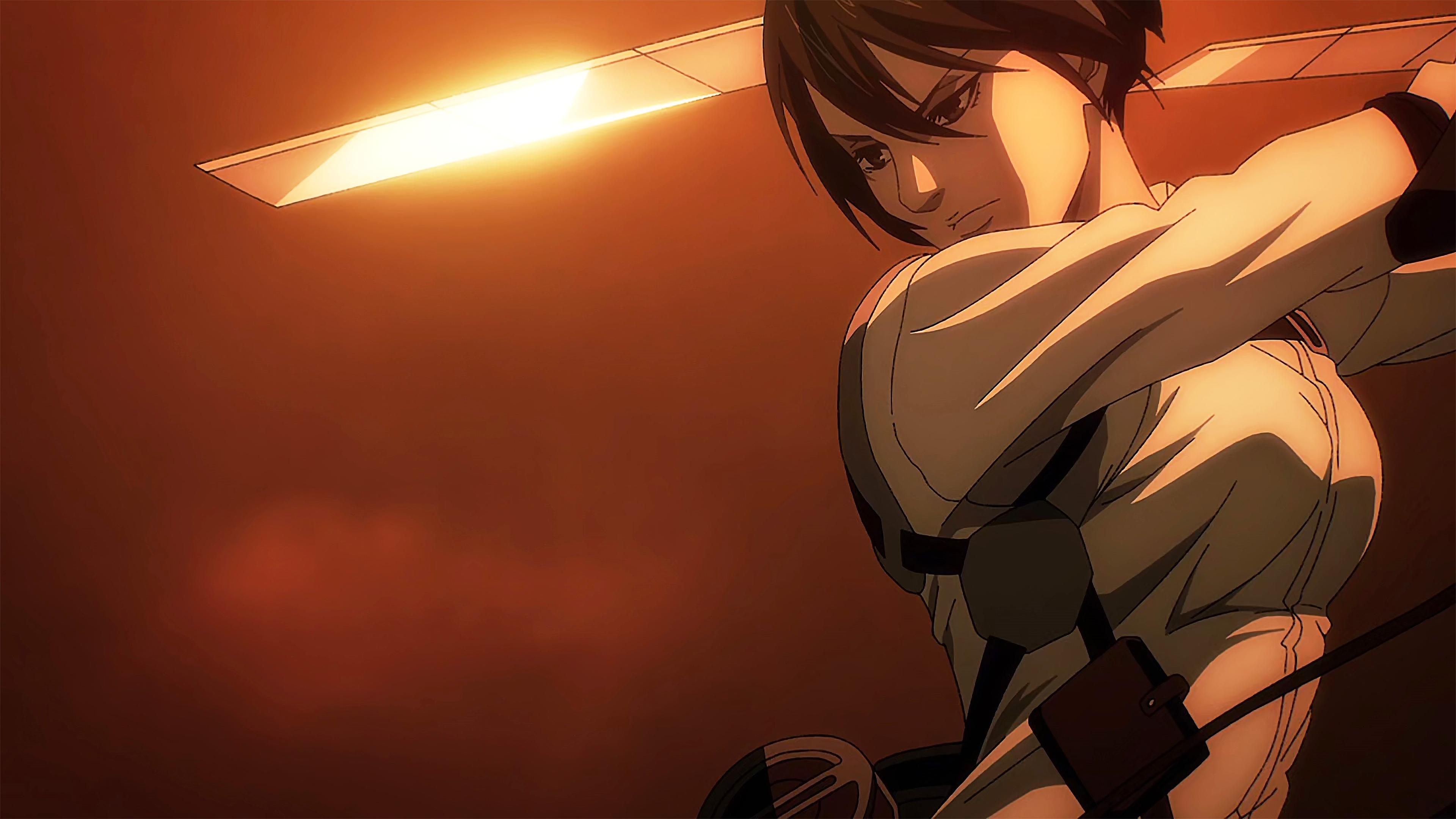 Mikasa Ackerman from Attack on Titan [3840 x 2160]
