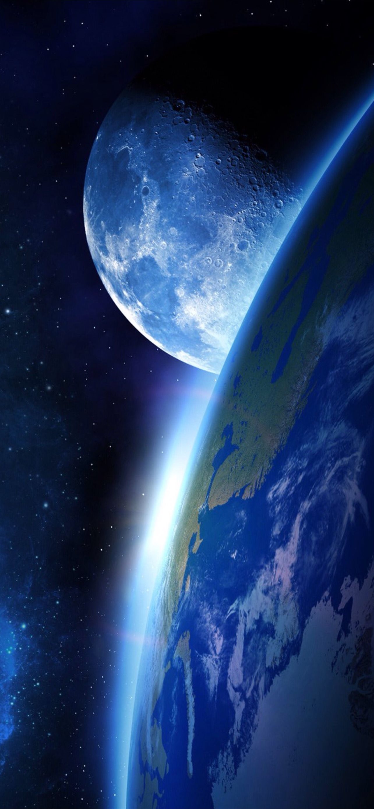 Best Earth from space iPhone HD Wallpaper