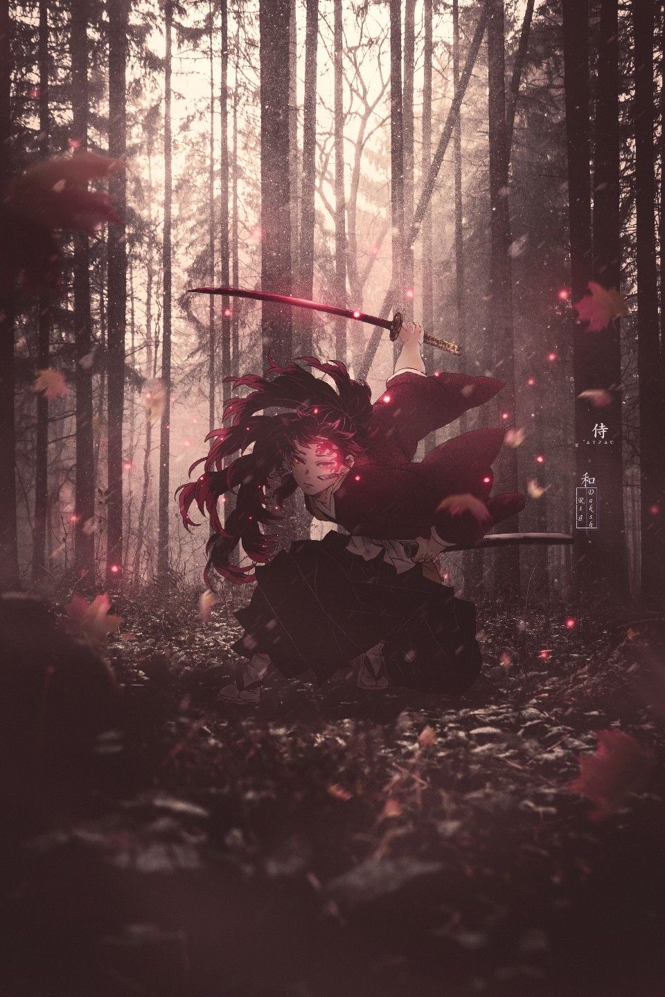 Demon slayer yoriichi wallpaper