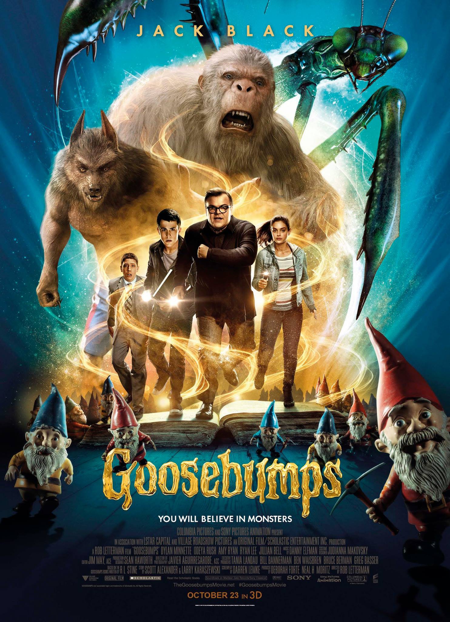 Goosebumps Movie Poster ( of 9)