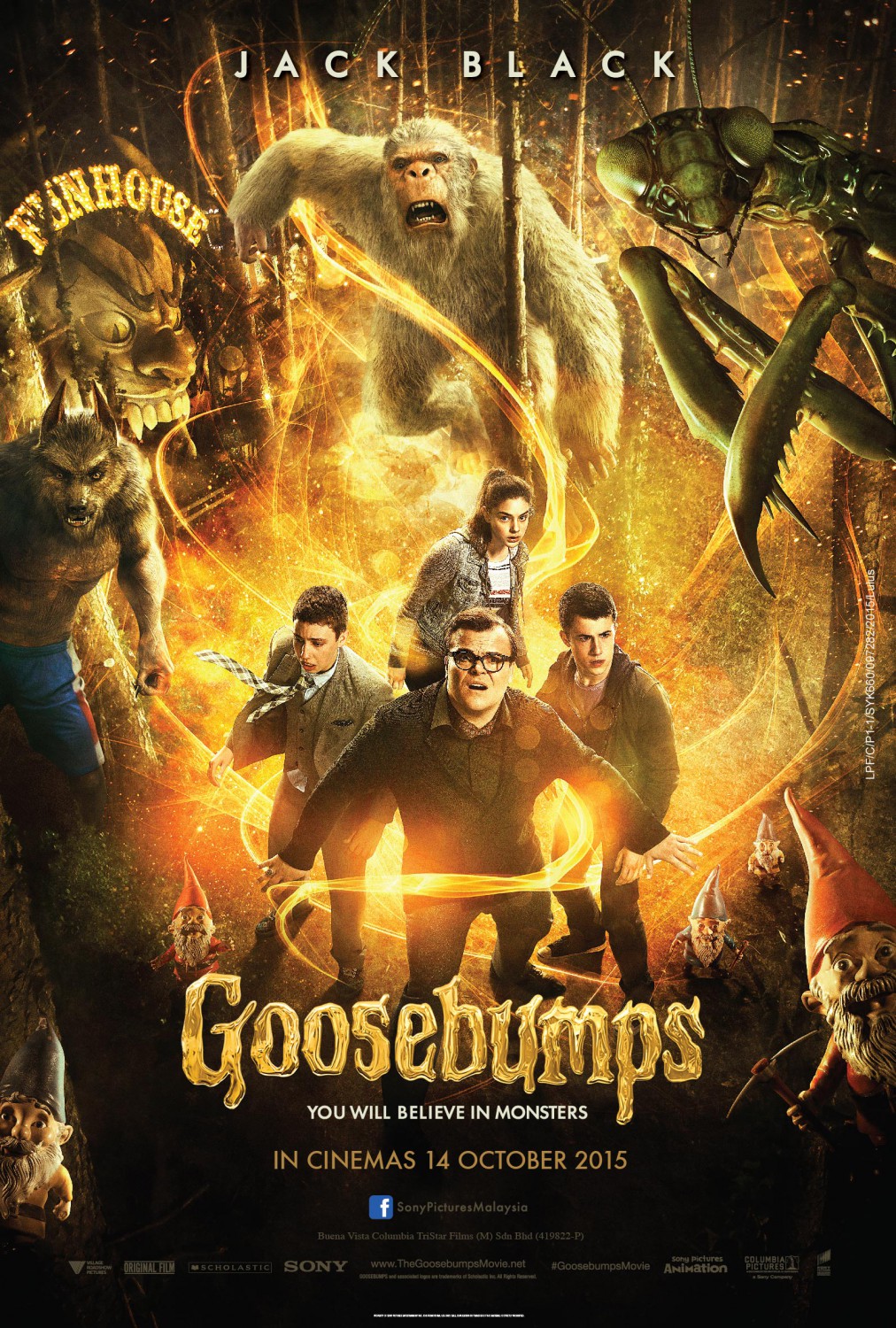 Goosebumps Movie Poster ( of 9)