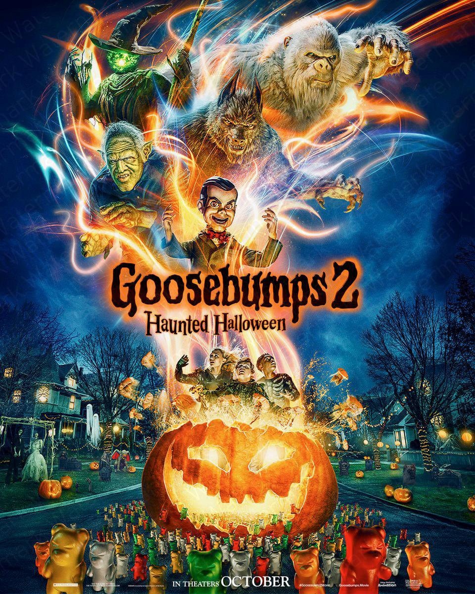 Goosebumps 2: Haunted Halloween A4 Movie Poster Limited