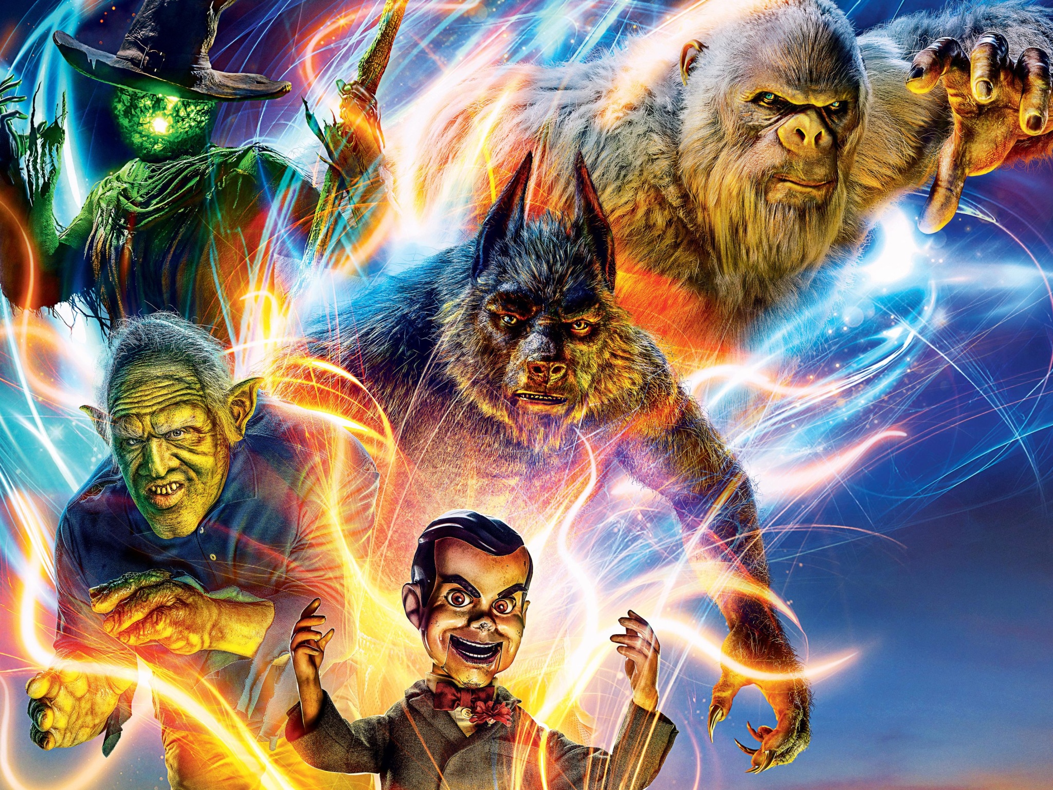 Wallpaper 4k Goosebumps 2 Haunted Halloween 8k Poster Wallpaper