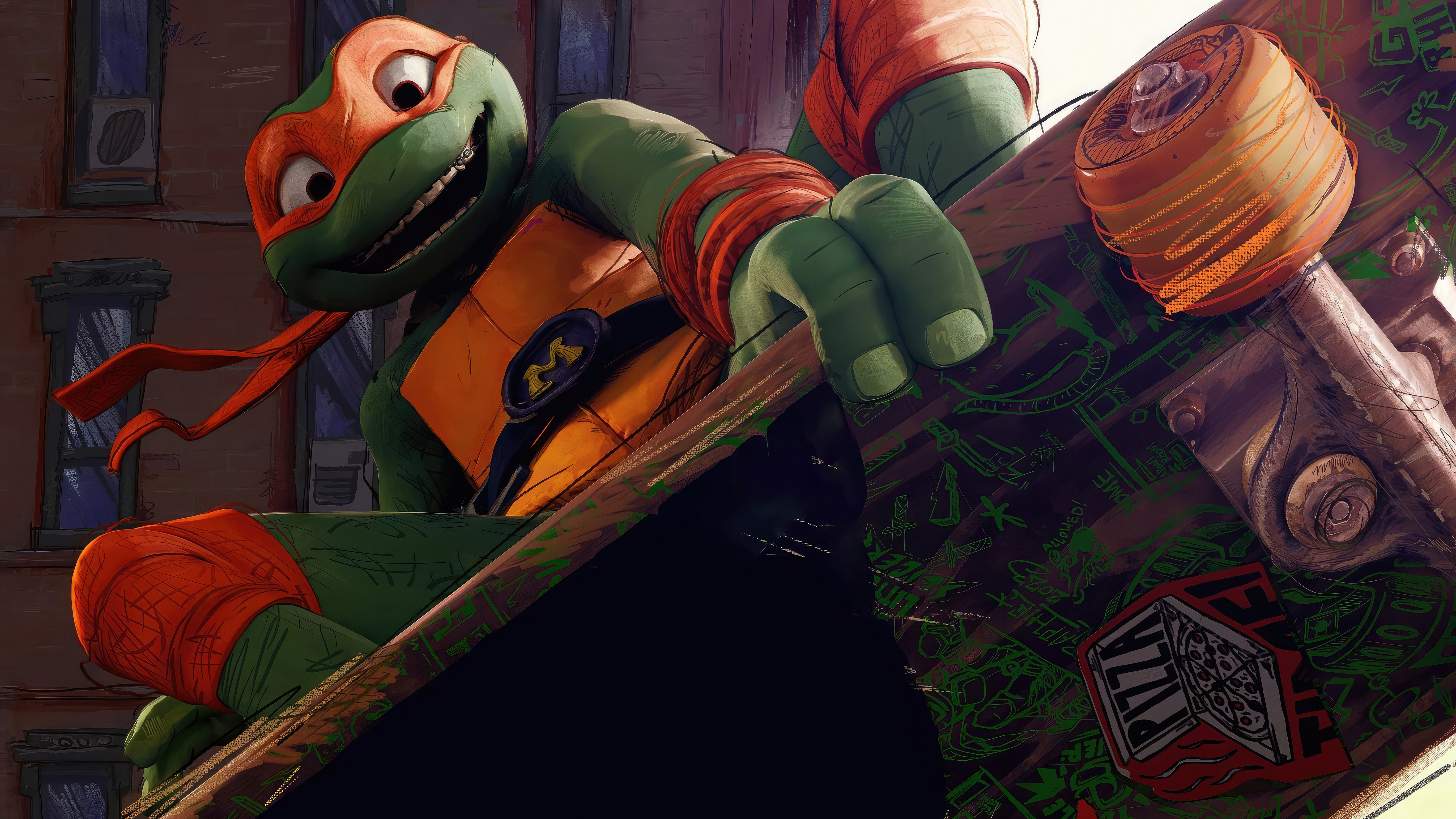 Teenage Mutant Ninja Turtles: Mutant Mayhem HD Wallpaper and Background