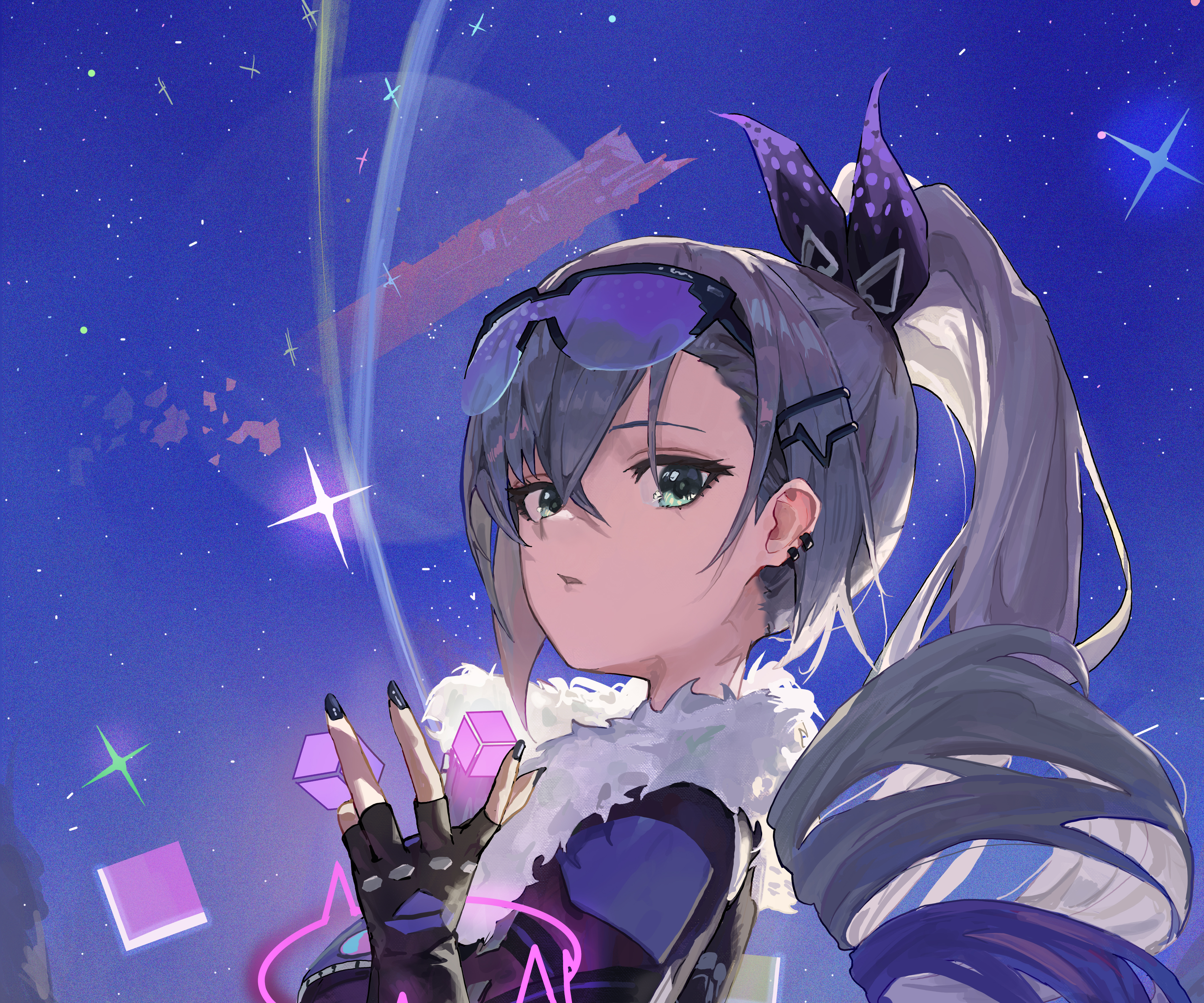 Silver Wolf from Honkai: Star Rail Ultra HD Wallpaper