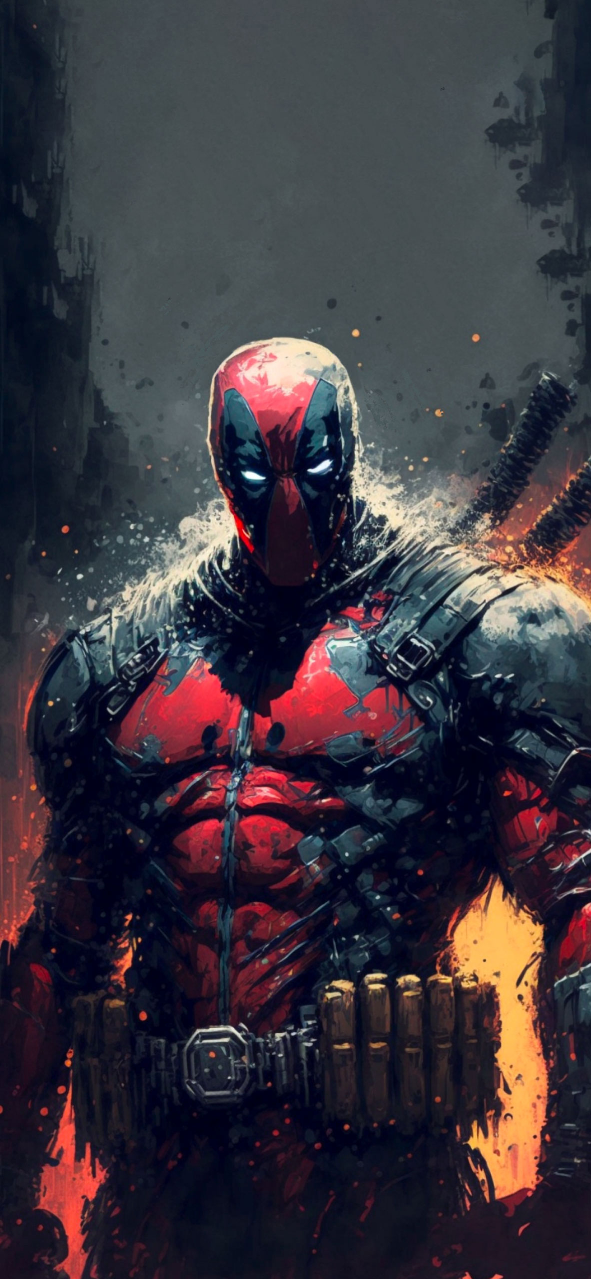 Marvel Deadpool Art Wallpaper Aesthetic Wallpaper