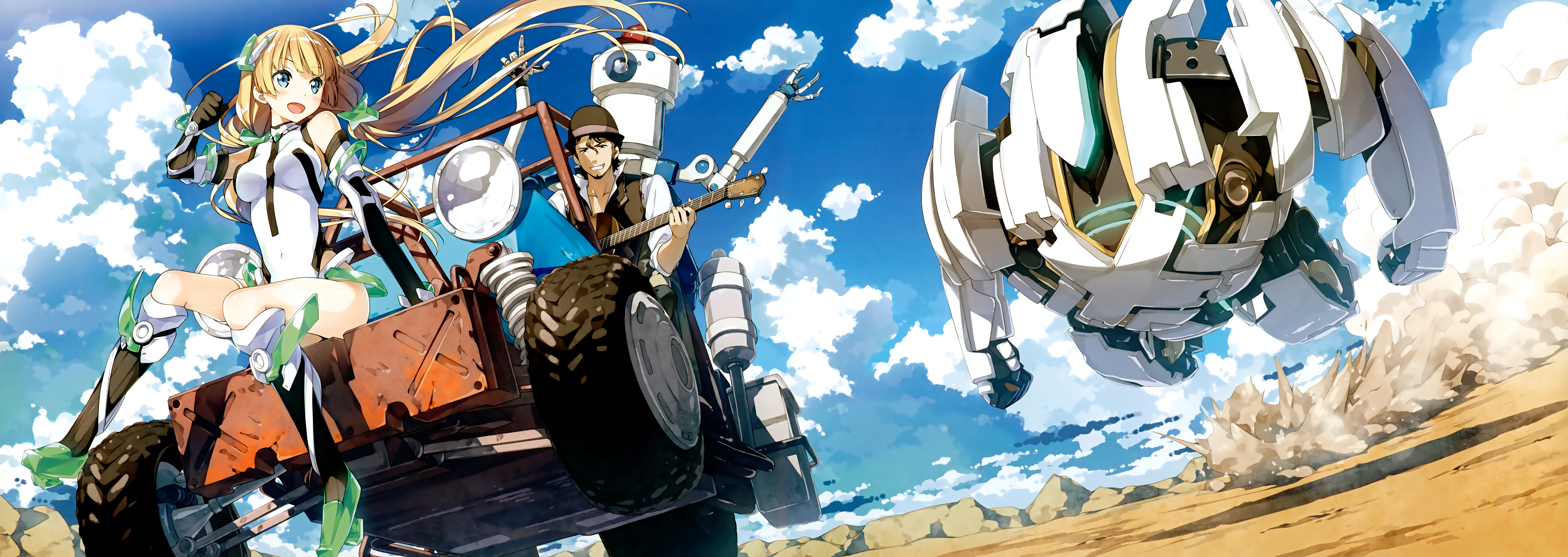 Anime Expelled From Paradise HD Wallpaper and Background