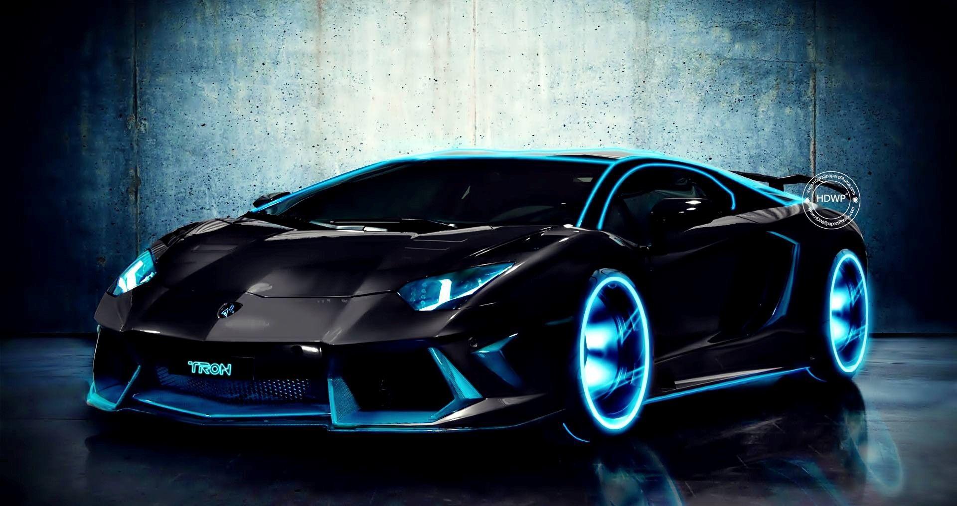Blue and Black Car Wallpaper