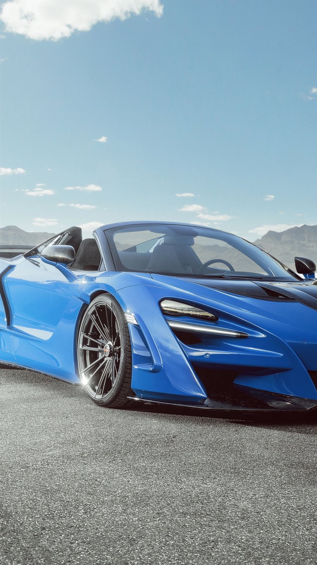 blue car 2020 mclaren 720s n largo lg v30 lg g6 hd. iPhone Wallpaper Free Download