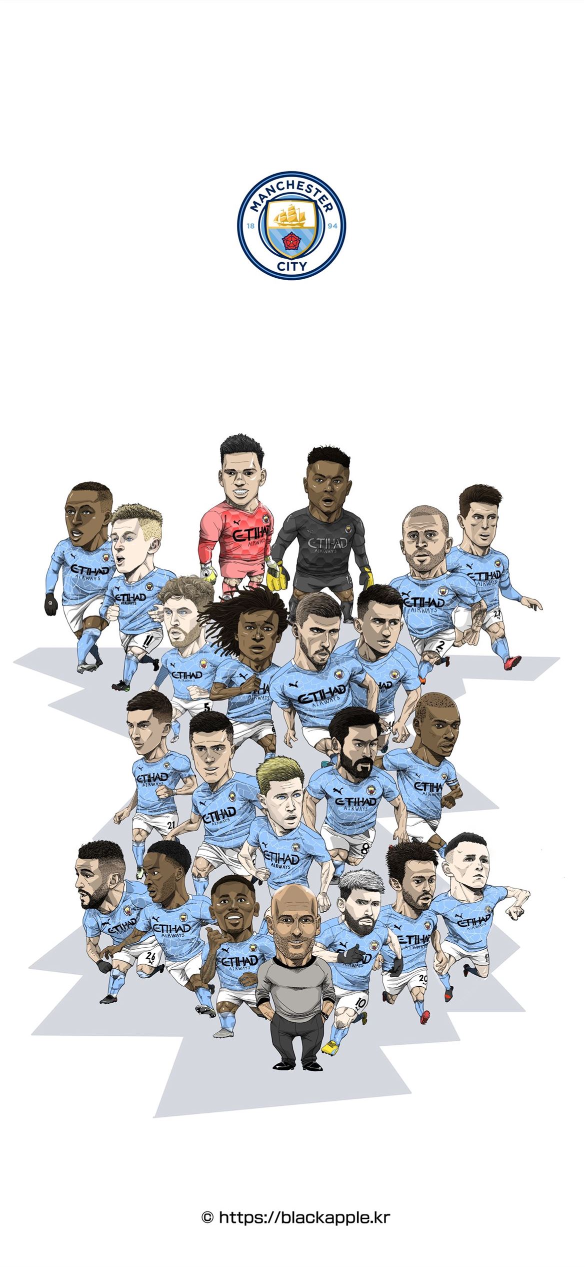 mahrez manchester city iPhone Wallpaper Free Download