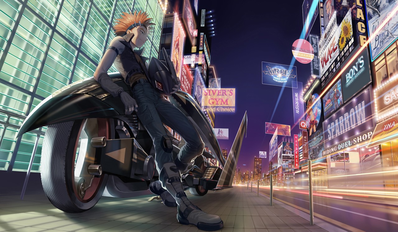 Crow Hogan Gi Oh! 5D's Anime Image Board
