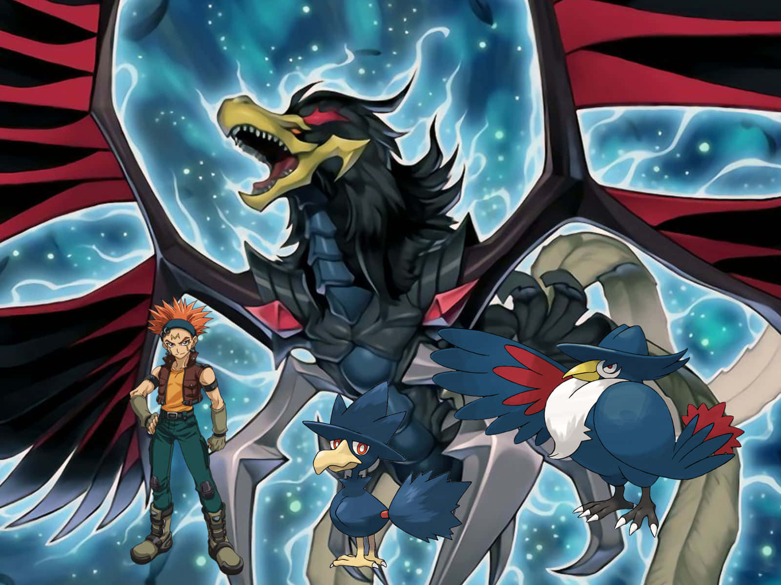 Download Crow Hogan Master of Blackfeather Dragons Wallpaper