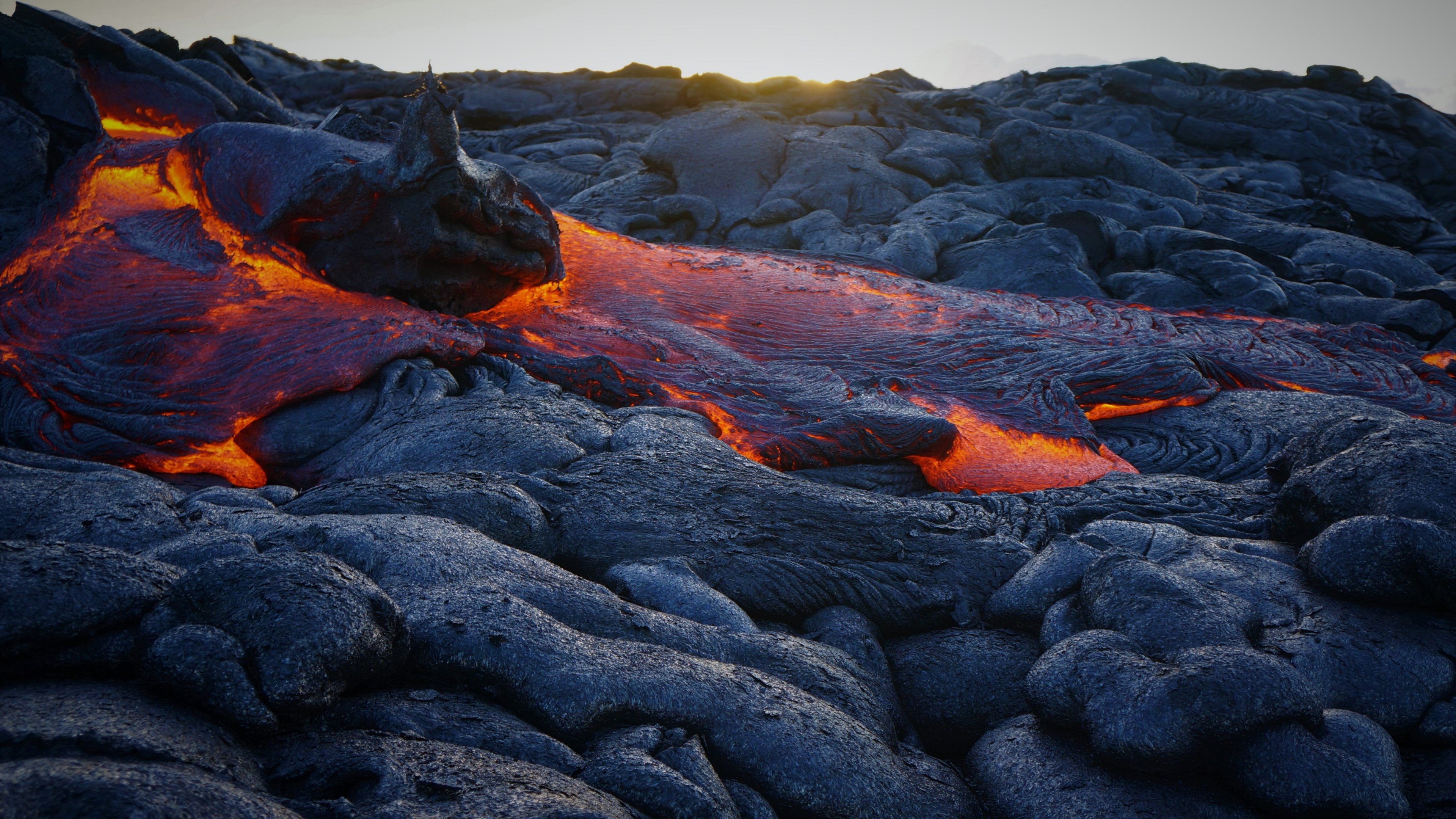 Wallpaper / hawaii lava flows 4k wallpaper free download