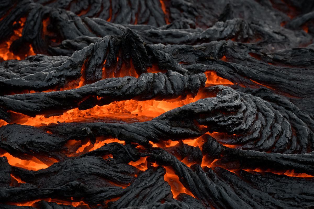 Enjoy the Abstract Beauty of Lava with These Close Up Photo