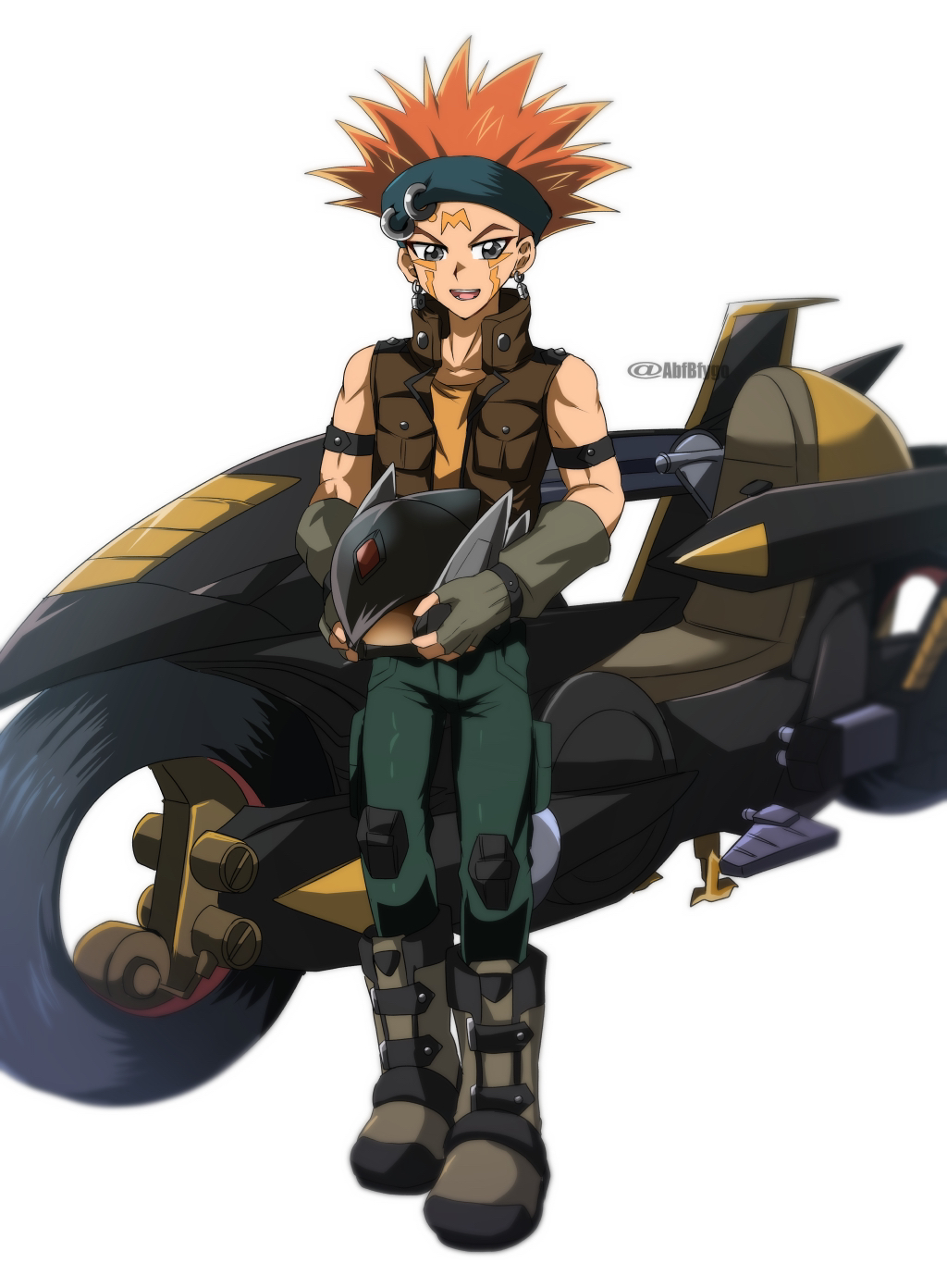 Crow Hogan Gi Oh! 5D's. Anime Image Board